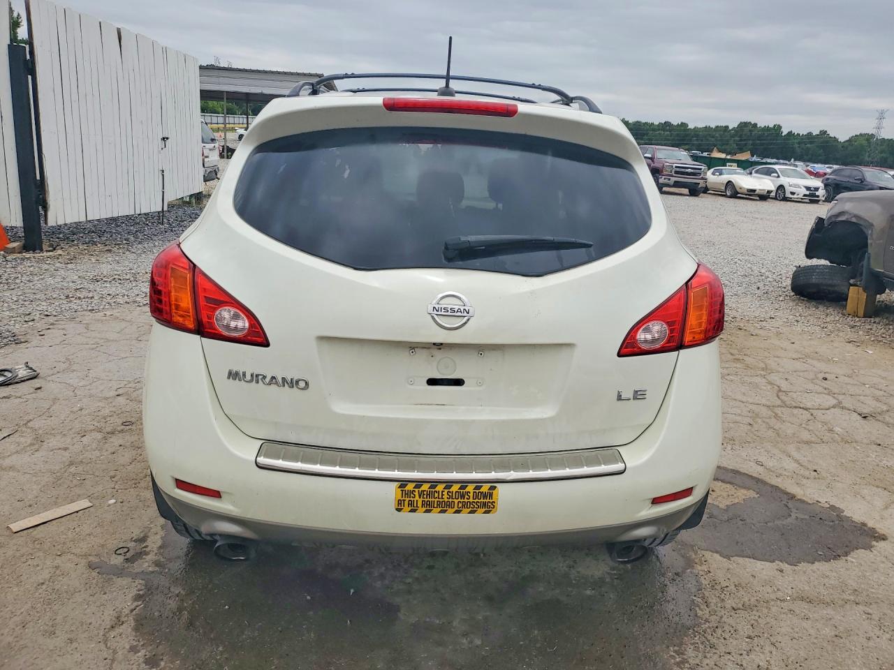 2010 Nissan Murano S White vin: JN8AZ1MU5AW013682