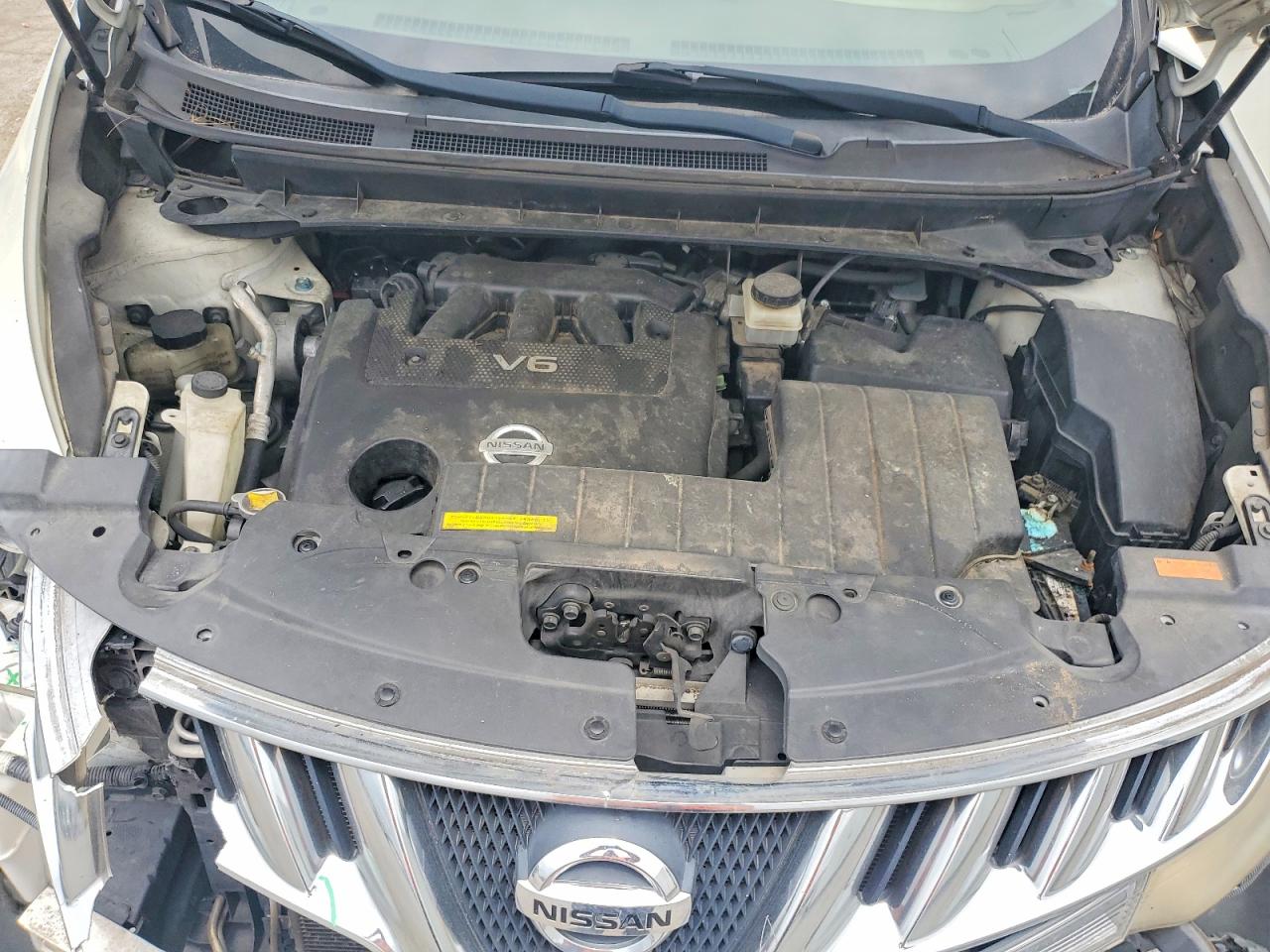 2010 Nissan Murano S White vin: JN8AZ1MU5AW013682