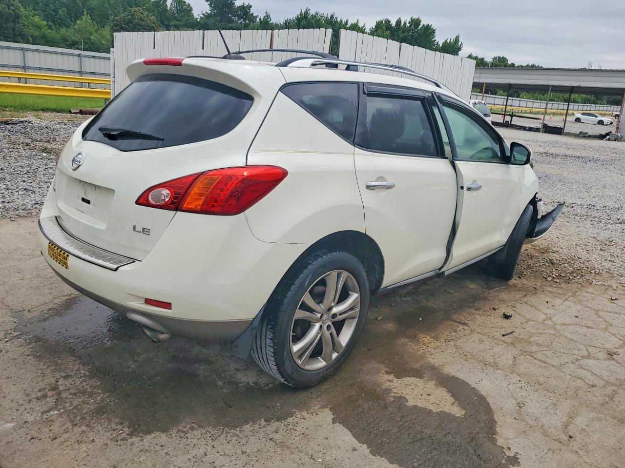 2010 Nissan Murano S White vin: JN8AZ1MU5AW013682
