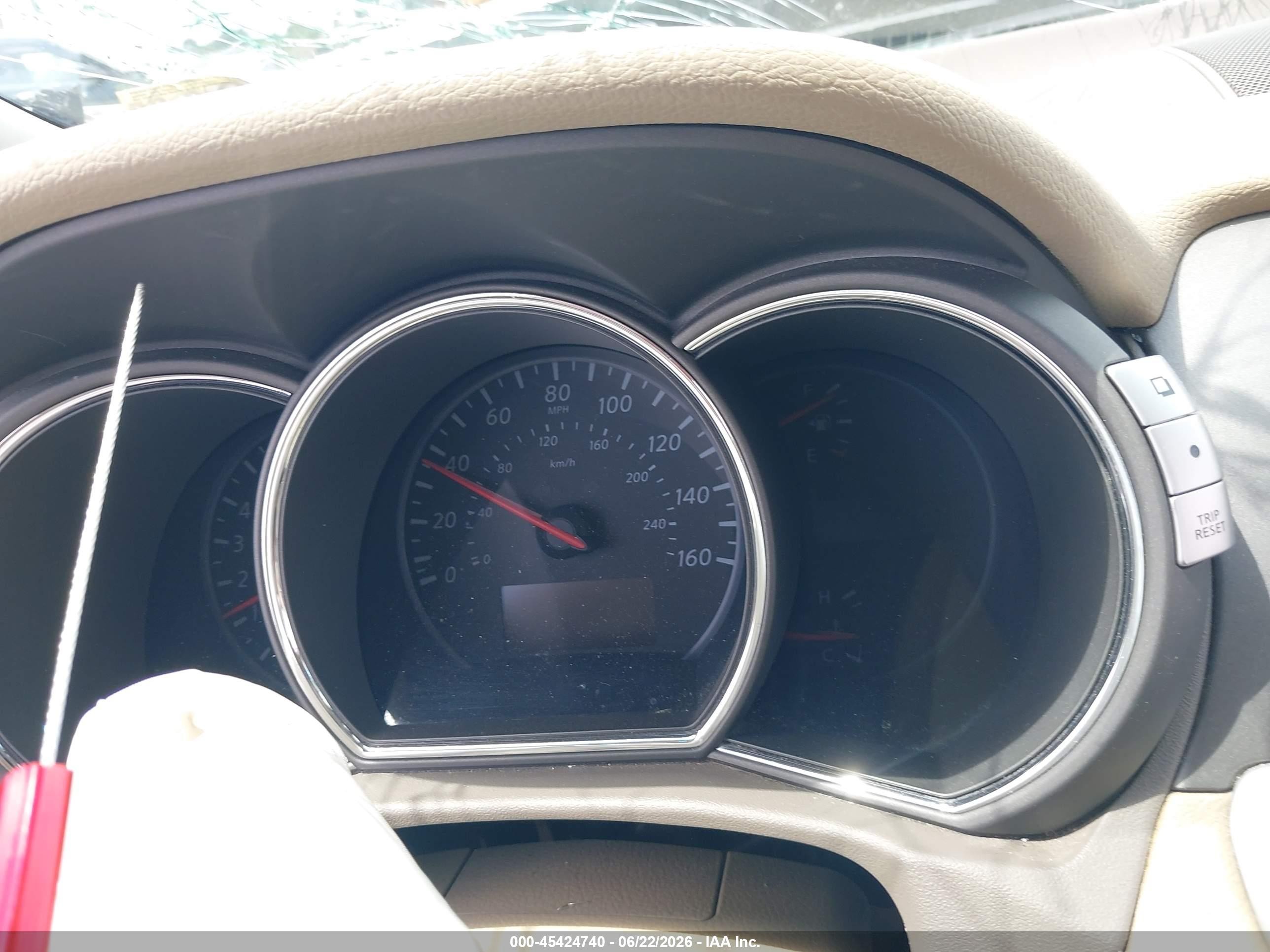 2011 Nissan Murano Le White vin: JN8AZ1MU5BW052743