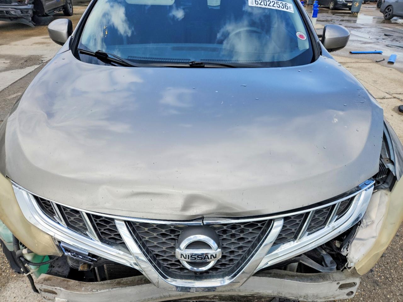 2011 Nissan Murano S Серый vin: JN8AZ1MU5BW054458