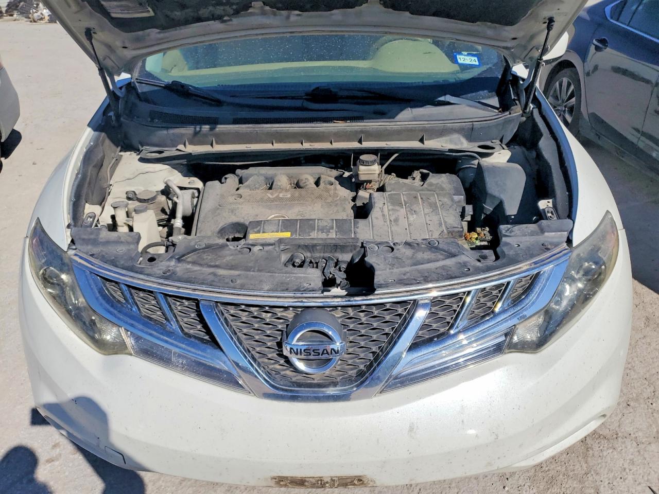 2011 Nissan Murano S White vin: JN8AZ1MU5BW056520