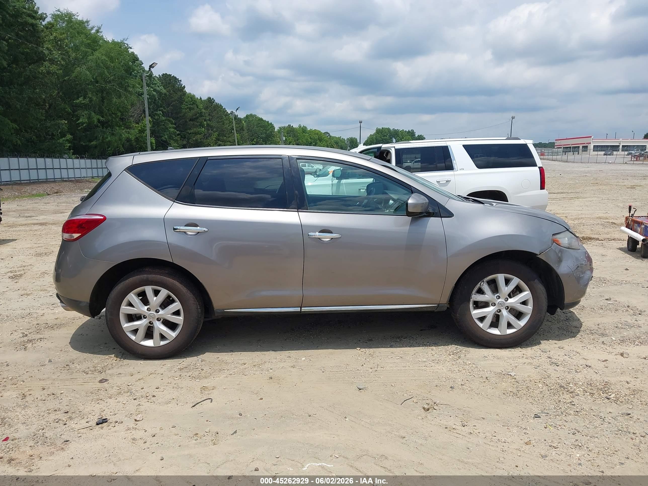 2011 Nissan Murano S Gray vin: JN8AZ1MU5BW056677