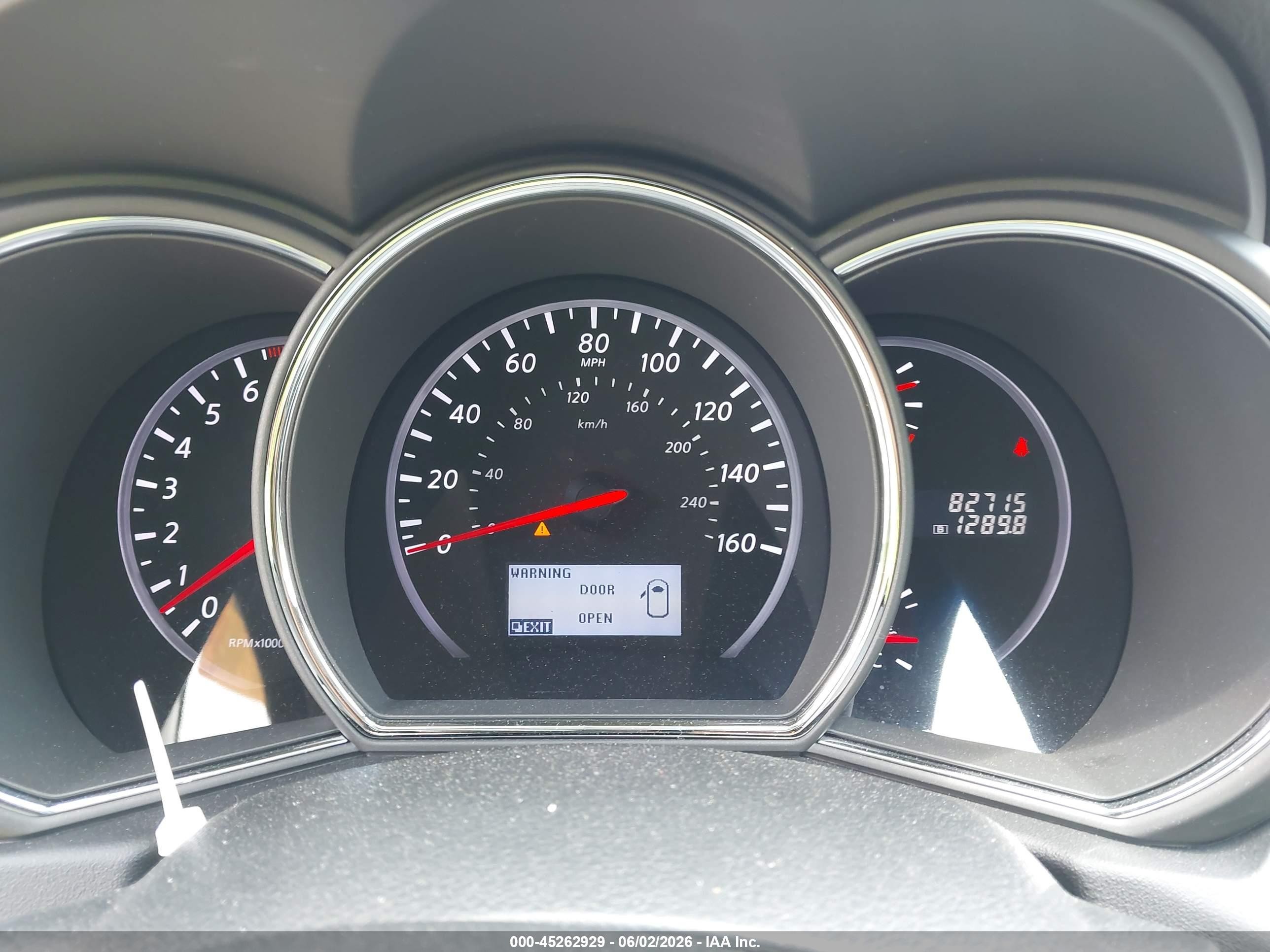 2011 Nissan Murano S Gray vin: JN8AZ1MU5BW056677