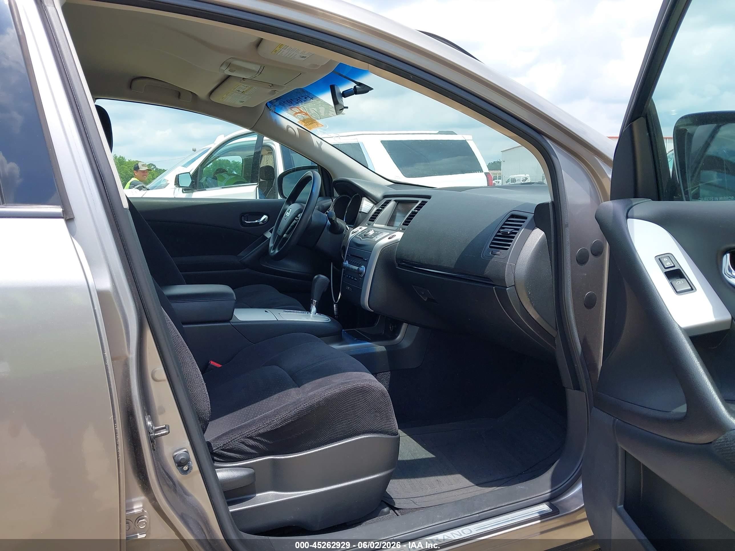 2011 Nissan Murano S Gray vin: JN8AZ1MU5BW056677