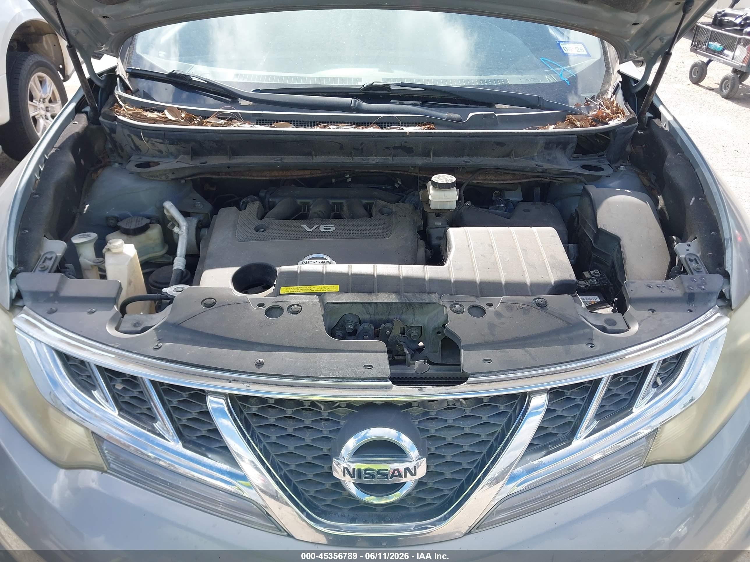 2011 Nissan Murano Sl Beige vin: JN8AZ1MU5BW069218