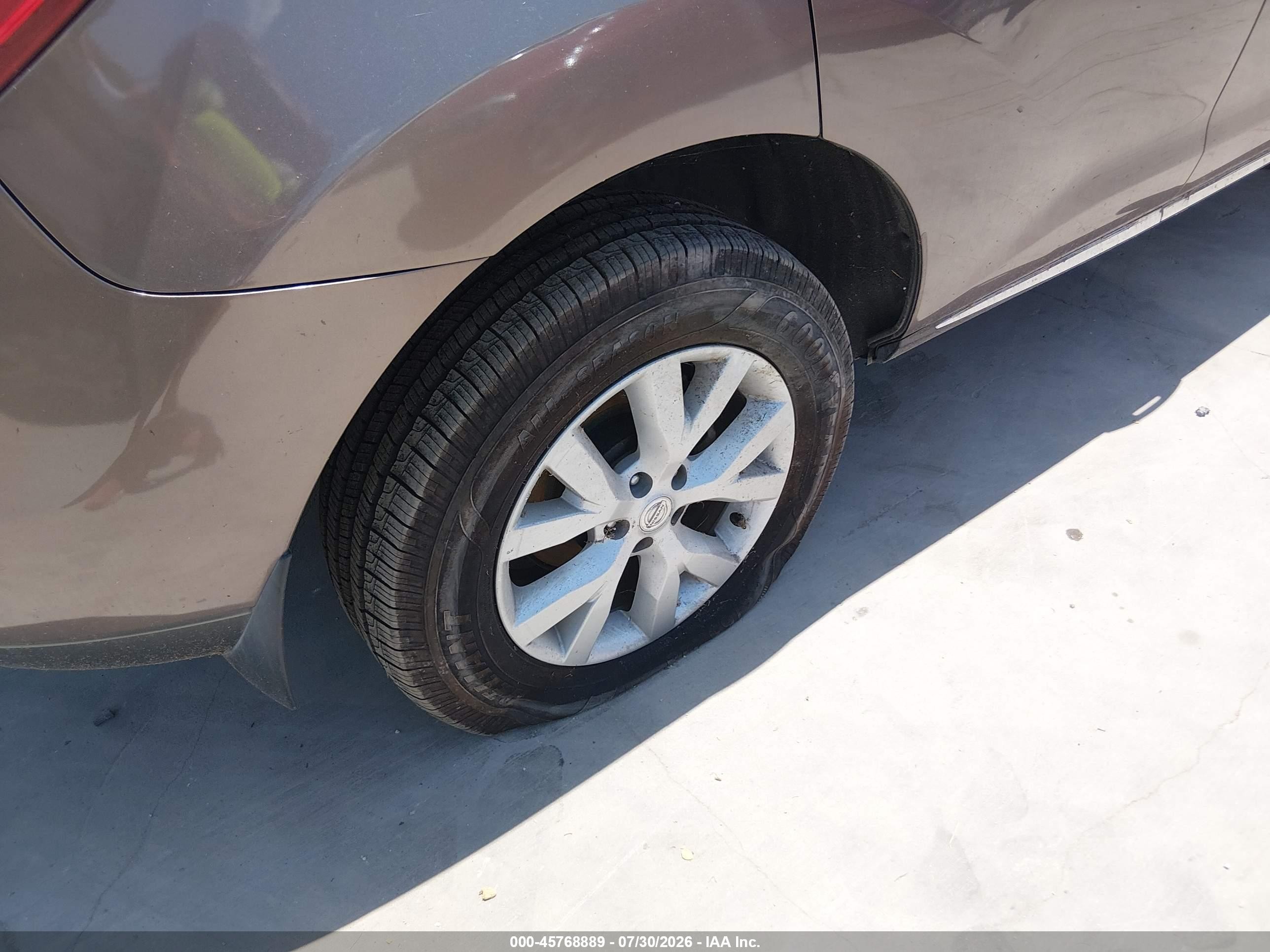 2012 Nissan Murano Sl Beige vin: JN8AZ1MU5CW100257