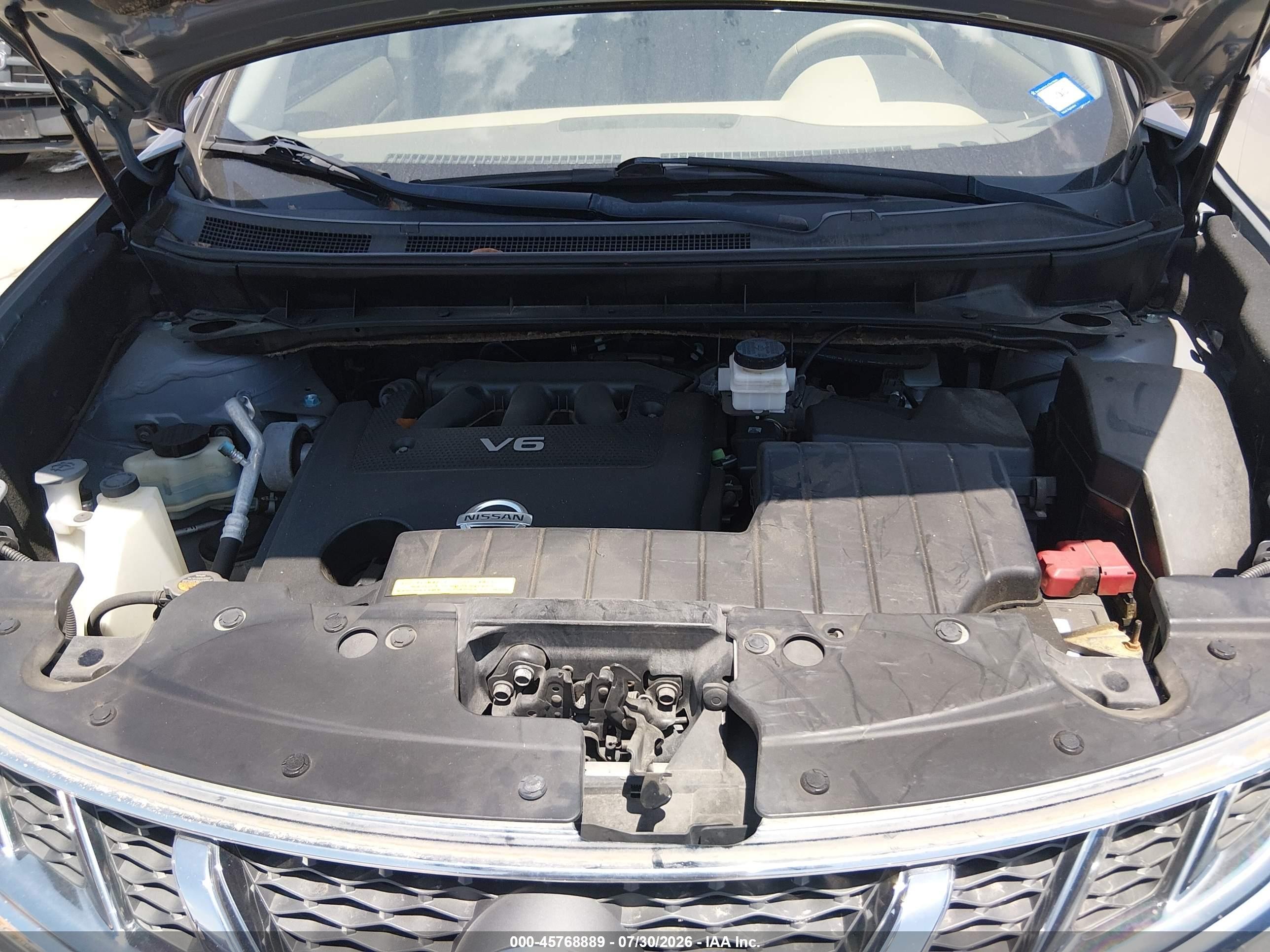 2012 Nissan Murano Sl Beige vin: JN8AZ1MU5CW100257