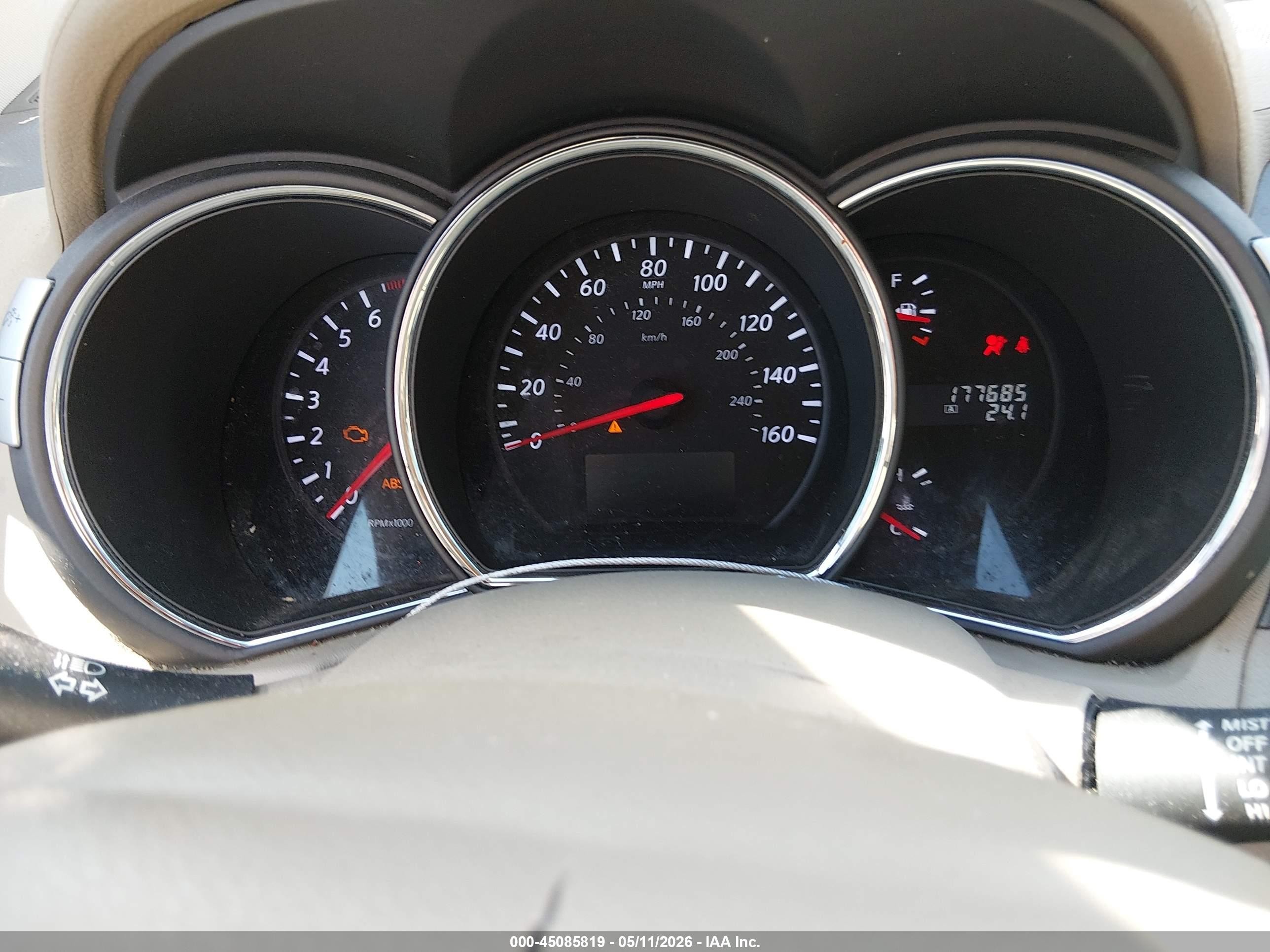 2012 Nissan Murano Sv Black vin: JN8AZ1MU5CW105233