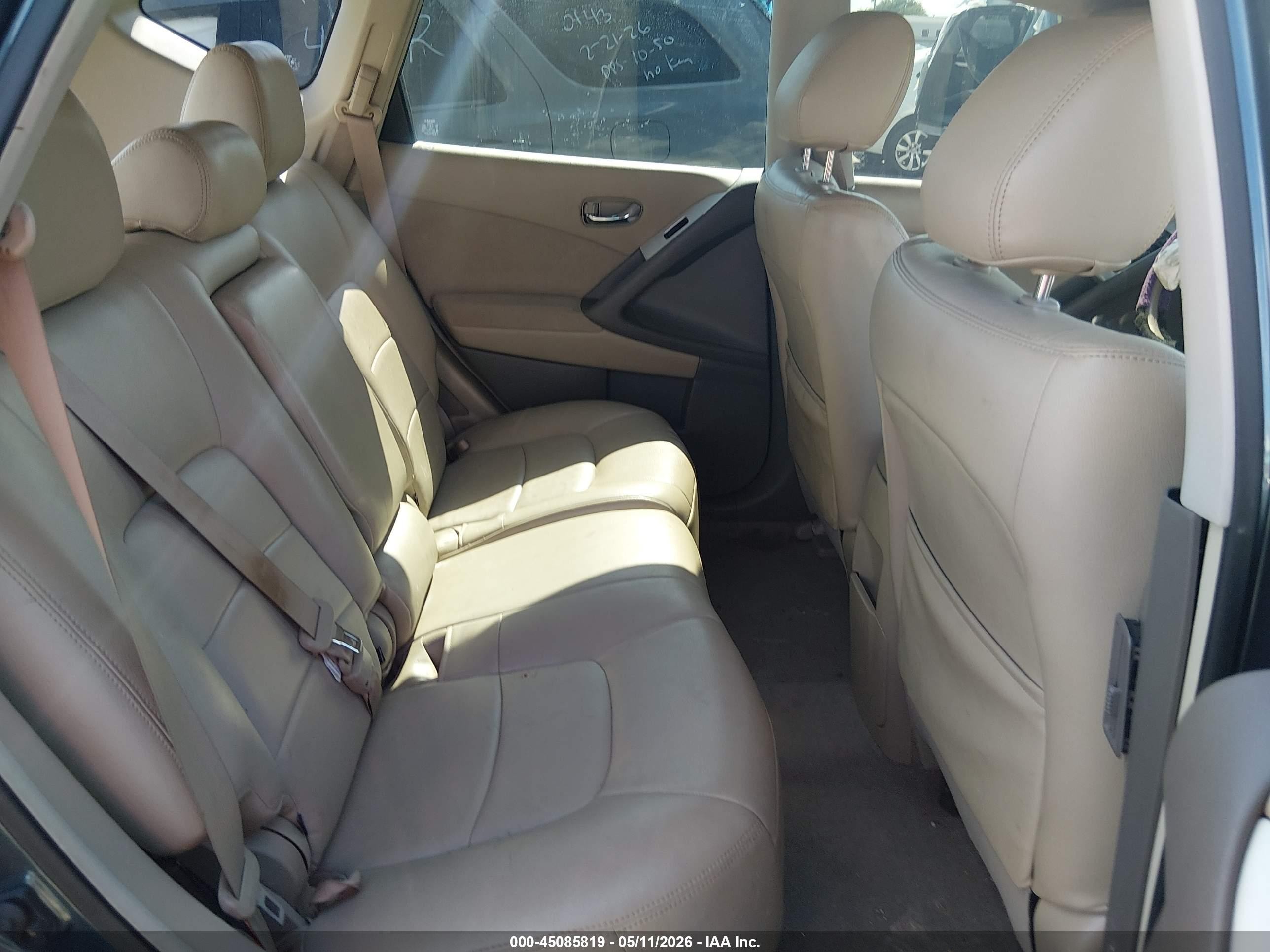 2012 Nissan Murano Sv Black vin: JN8AZ1MU5CW105233