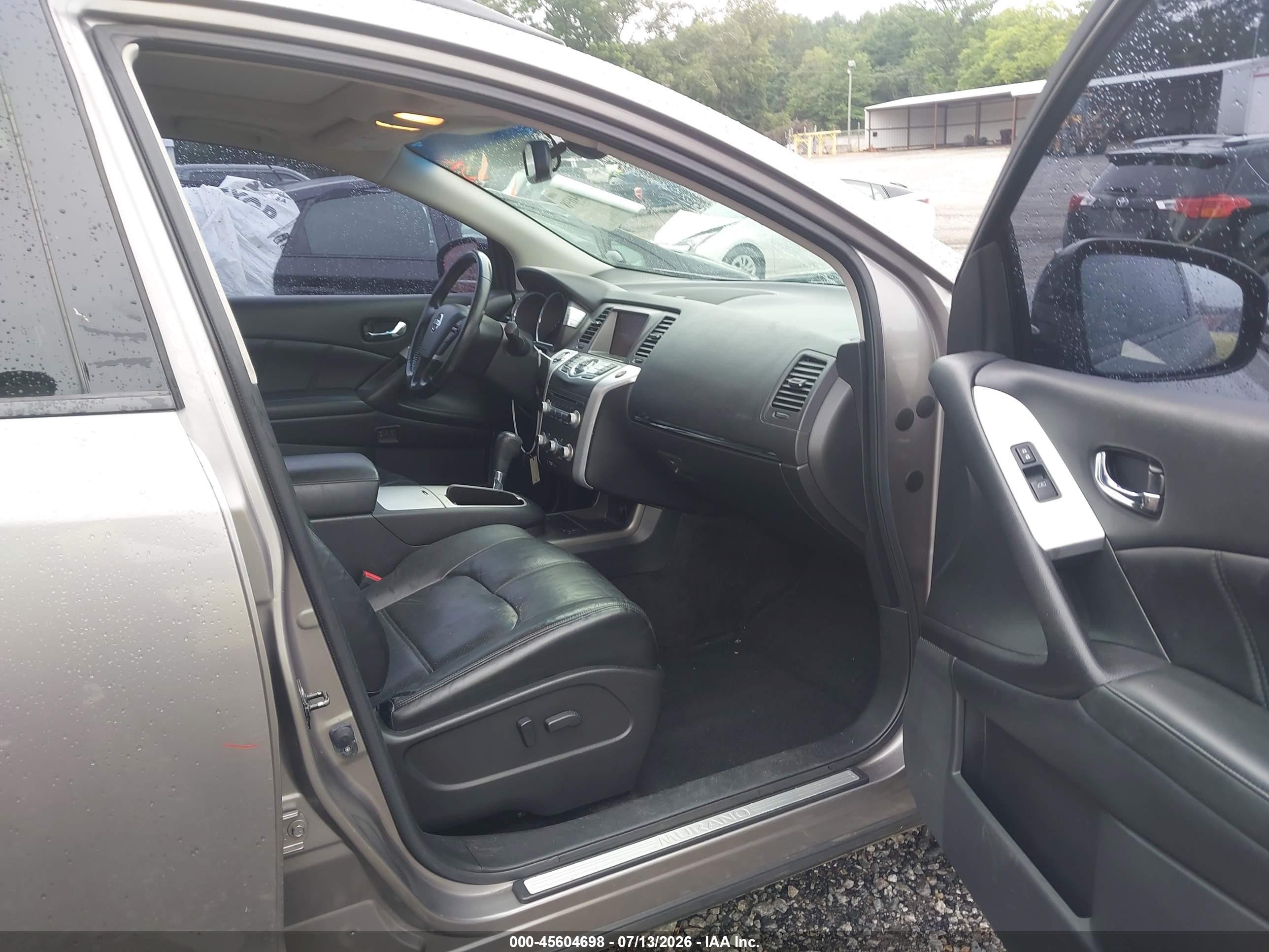 2012 Nissan Murano Sl Gray vin: JN8AZ1MU5CW106690