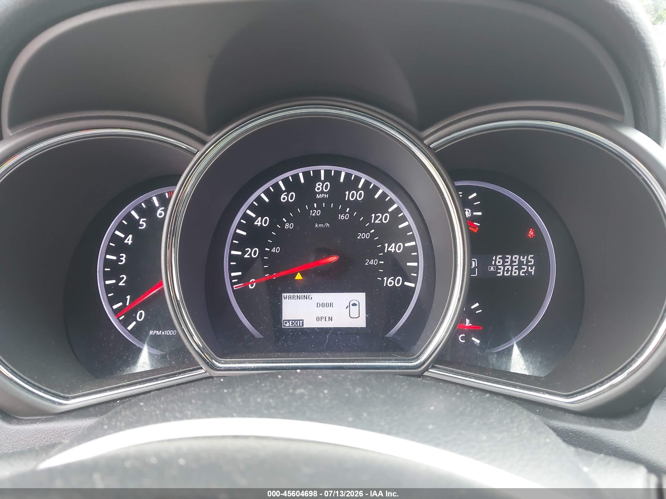 2012 Nissan Murano Sl Gray vin: JN8AZ1MU5CW106690