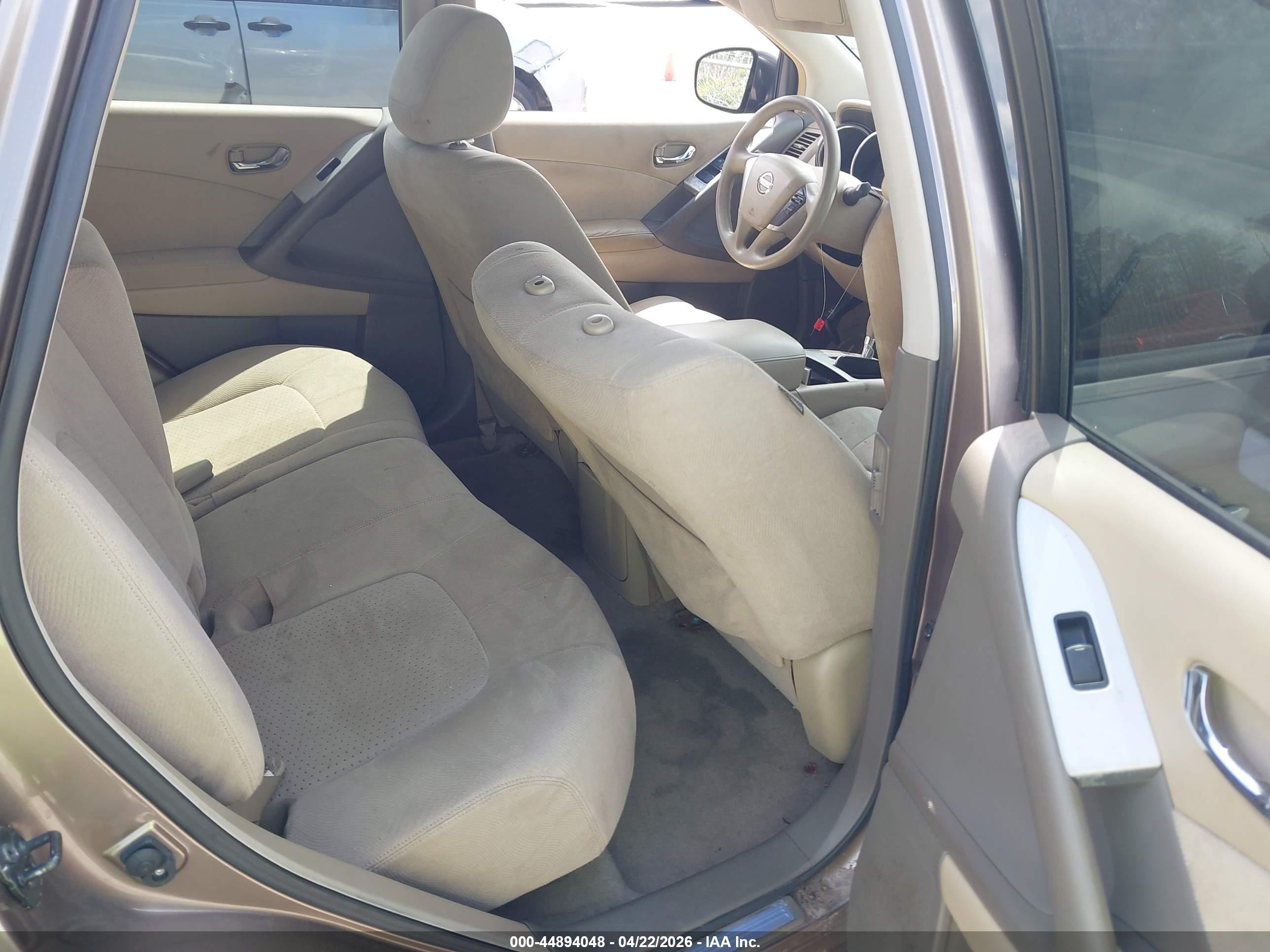 2012 Nissan Murano S Brown vin: JN8AZ1MU5CW106933