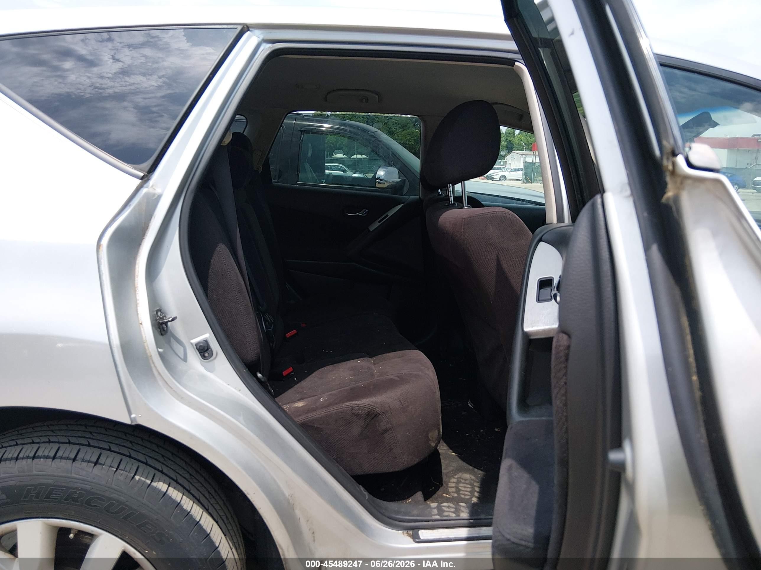 2012 Nissan Murano S Silver vin: JN8AZ1MU5CW107998