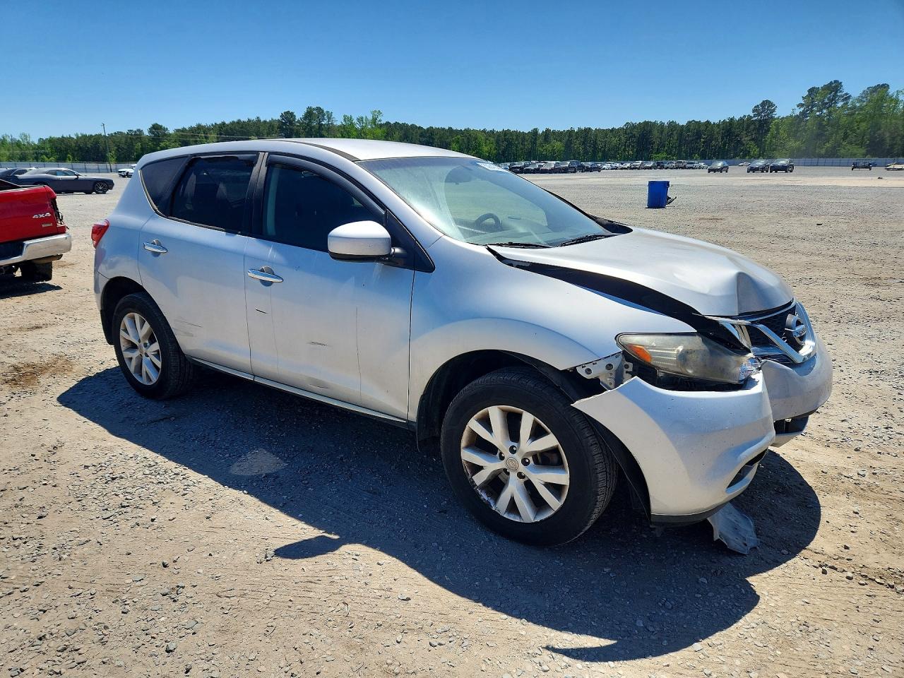 2012 Nissan Murano S Серебряный vin: JN8AZ1MU5CW108245