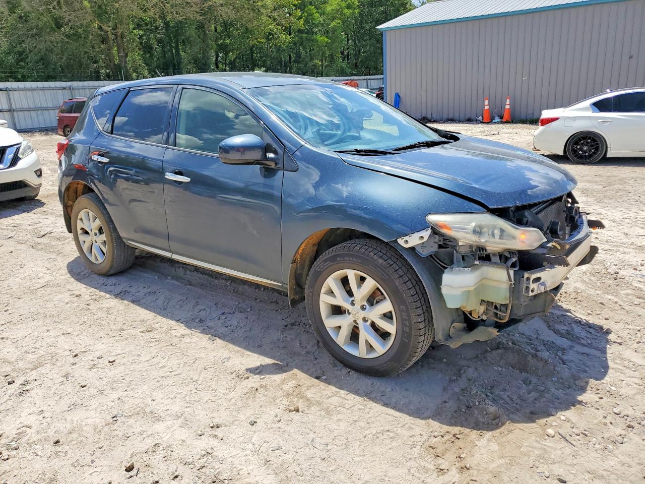 2013 Nissan Murano S Blue vin: JN8AZ1MU5DW209948