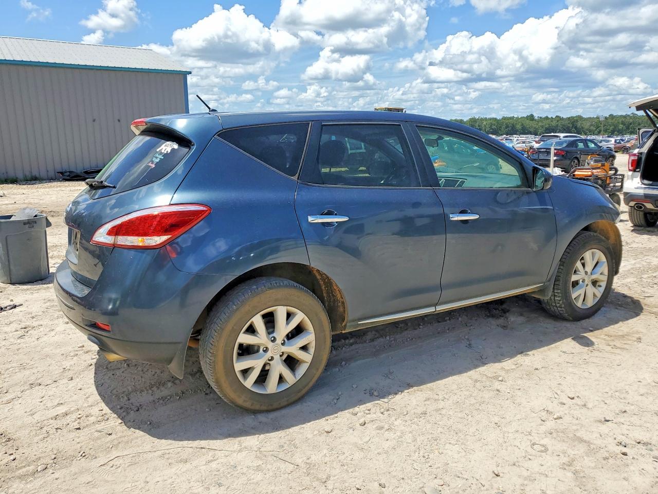 2013 Nissan Murano S Blue vin: JN8AZ1MU5DW209948