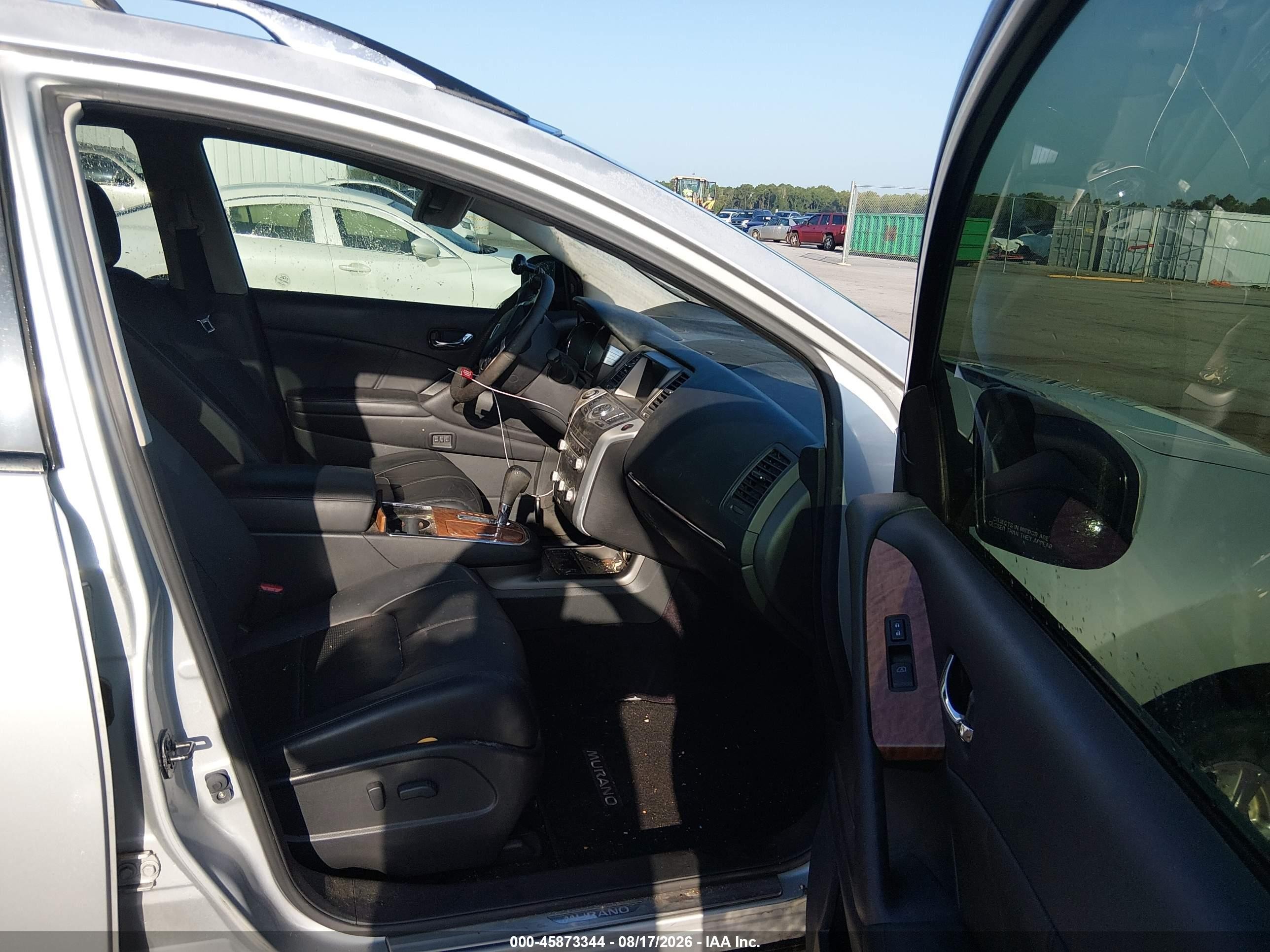2013 Nissan Murano Le Silver vin: JN8AZ1MU5DW210436