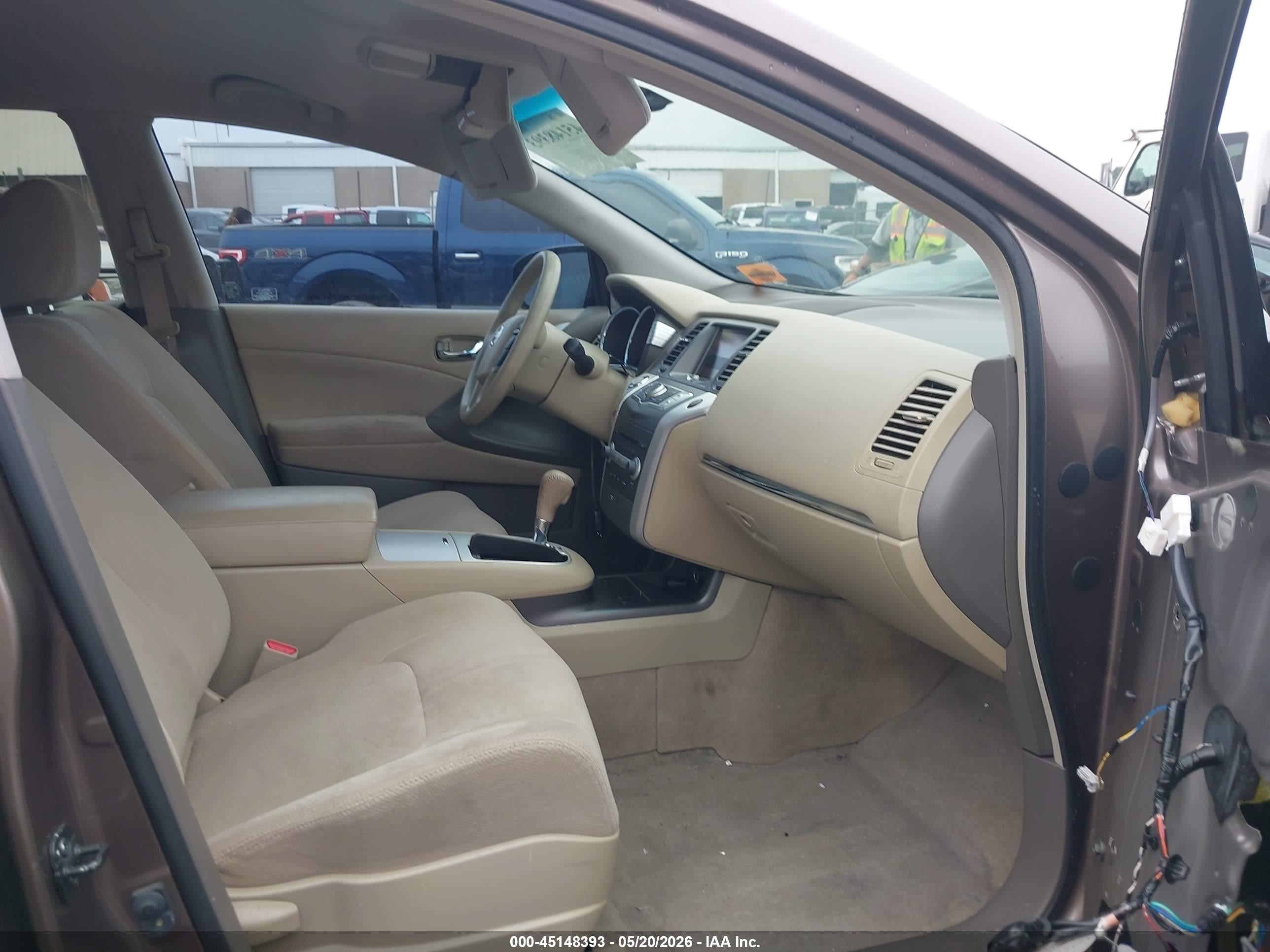 2013 Nissan Murano S Brown vin: JN8AZ1MU5DW214017