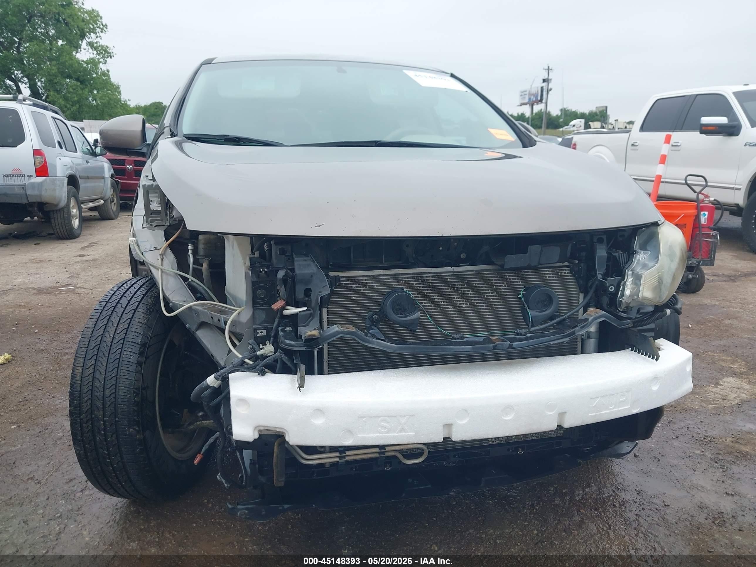 2013 Nissan Murano S Brown vin: JN8AZ1MU5DW214017