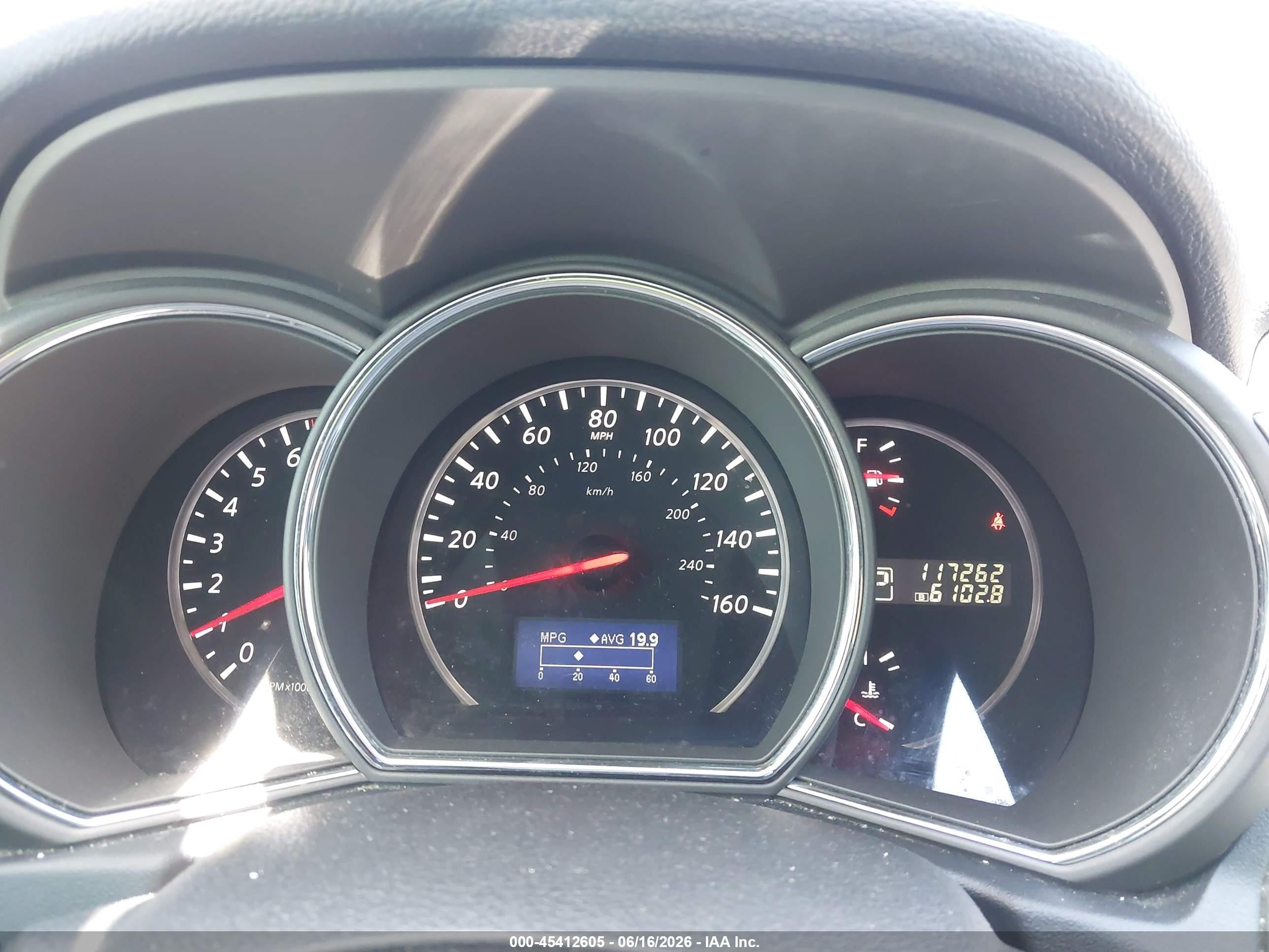 2014 Nissan Murano S Серый vin: JN8AZ1MU5EW405941