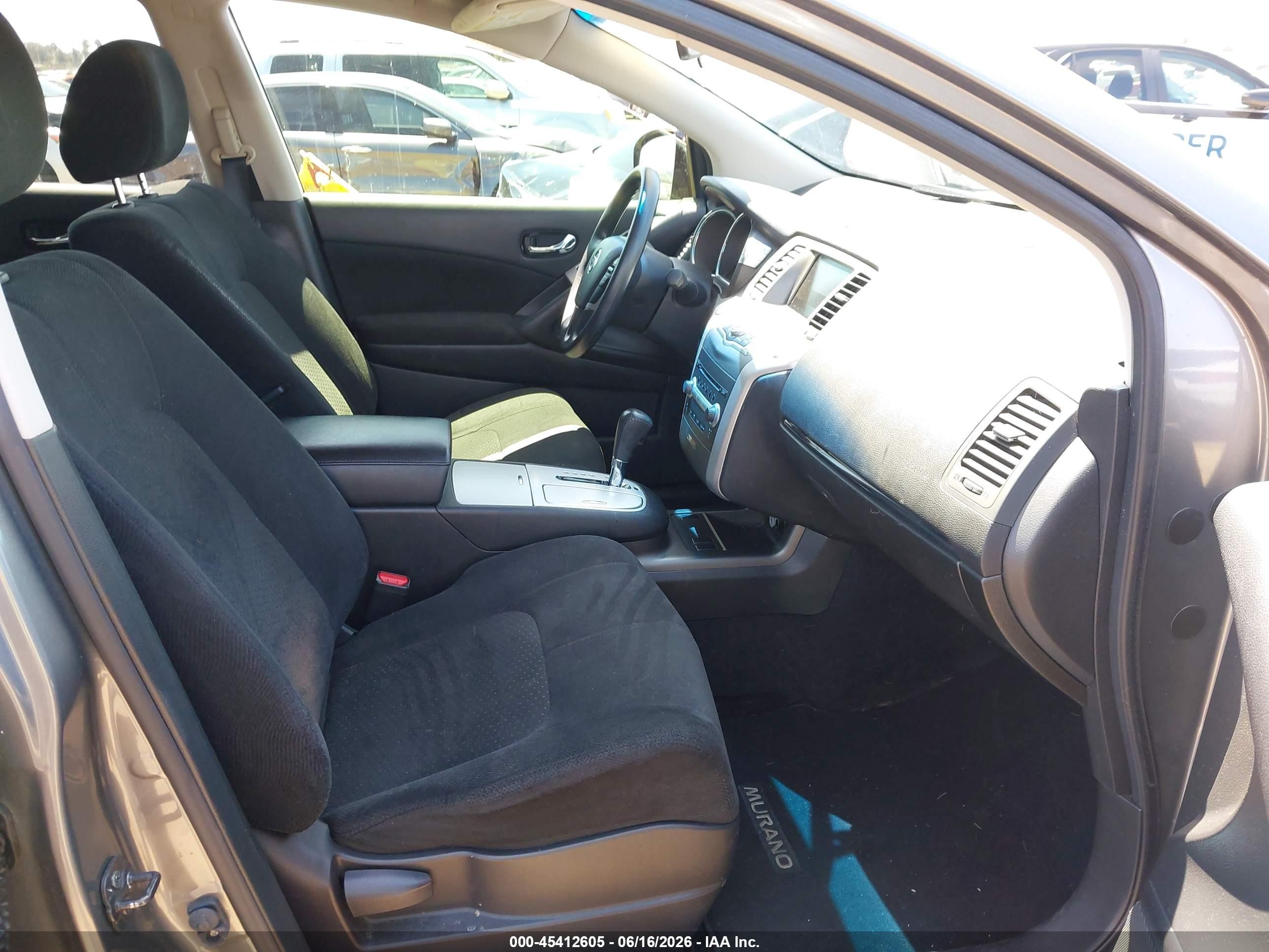 2014 Nissan Murano S Серый vin: JN8AZ1MU5EW405941