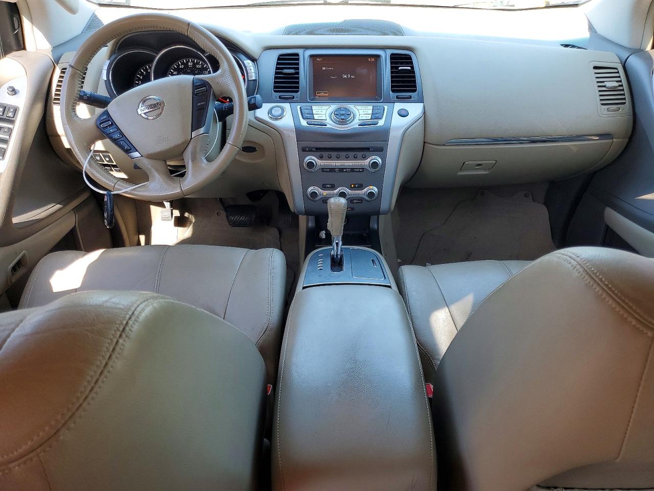 2014 Nissan Murano Sl Maroon vin: JN8AZ1MU5EW412016