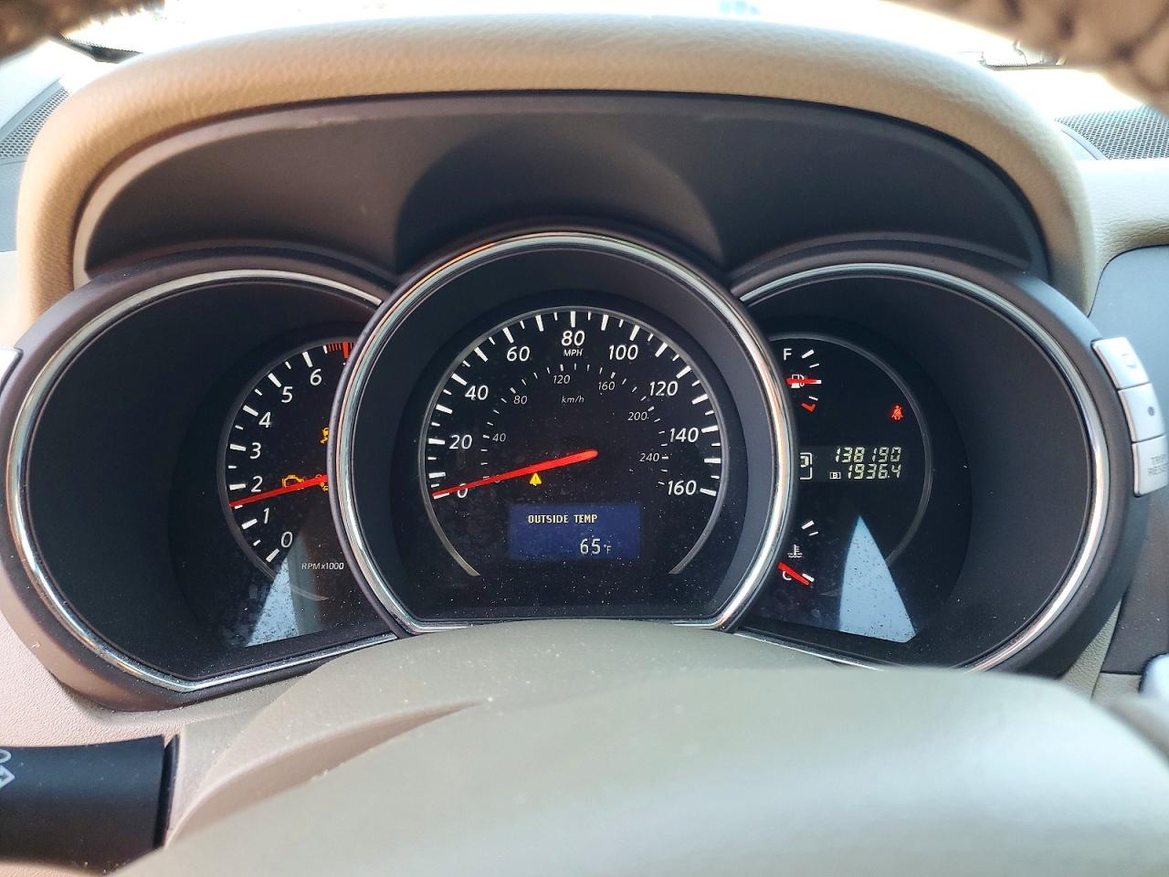 2014 Nissan Murano Sl Maroon vin: JN8AZ1MU5EW412016