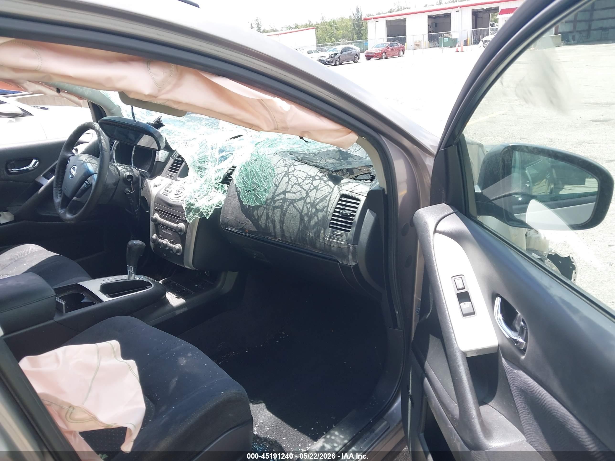 2010 Nissan Murano Sl Серебряный vin: JN8AZ1MU6AW015005