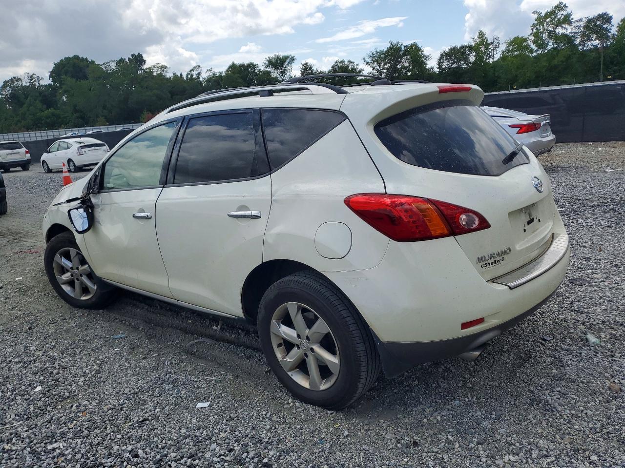 2010 Nissan Murano S White vin: JN8AZ1MU6AW016008