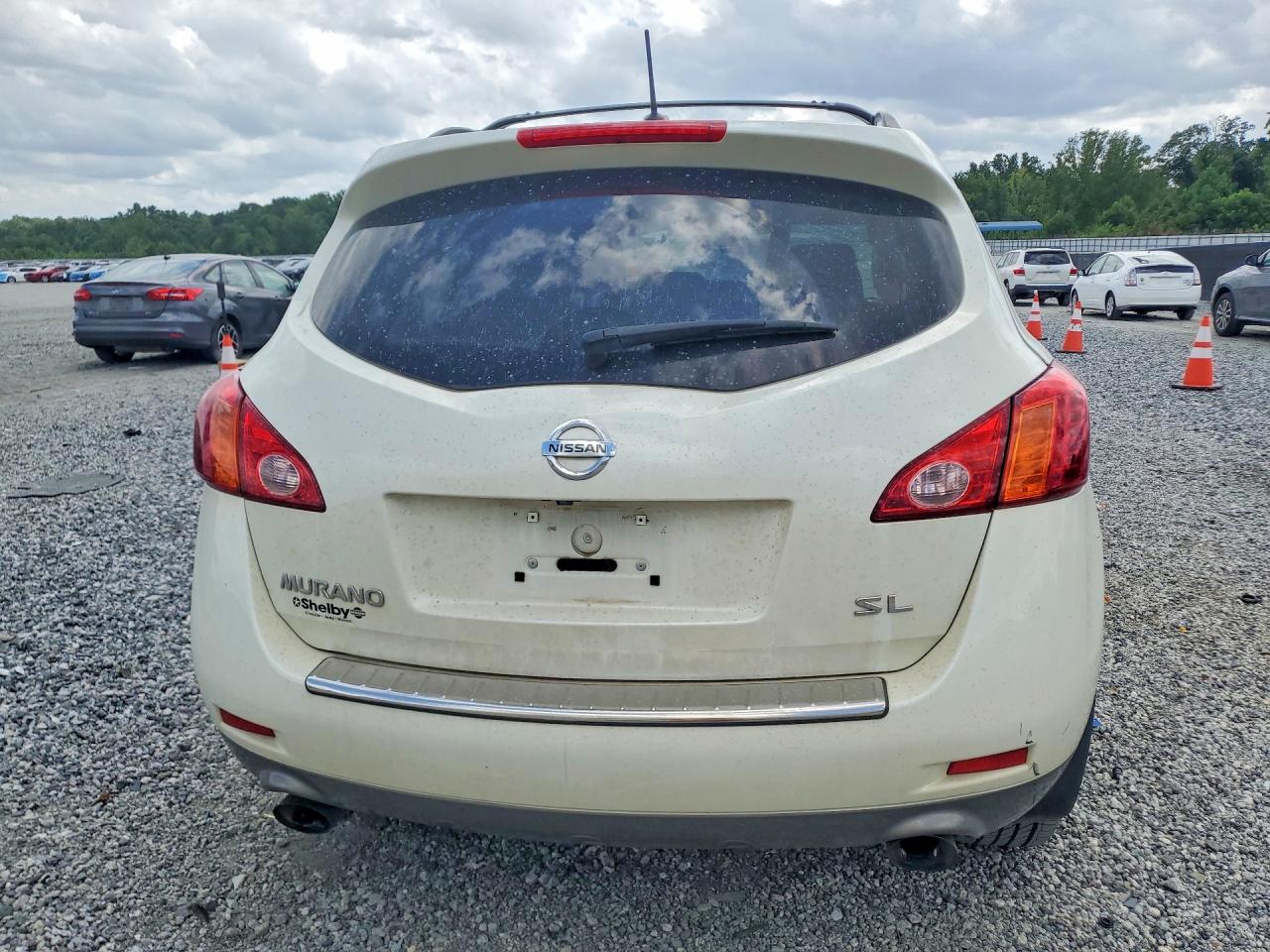 2010 Nissan Murano S White vin: JN8AZ1MU6AW016008