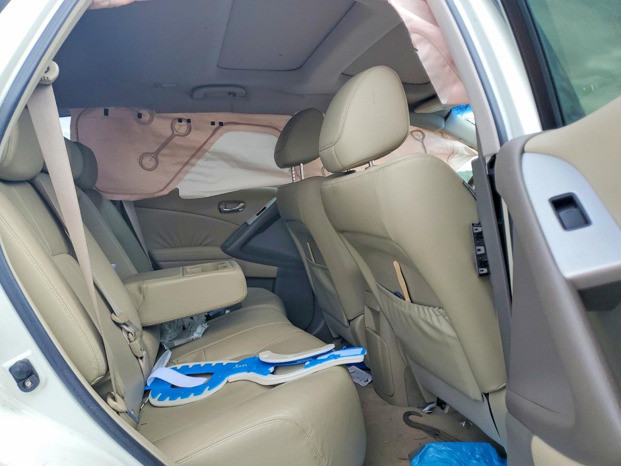 2010 Nissan Murano S White vin: JN8AZ1MU6AW016008