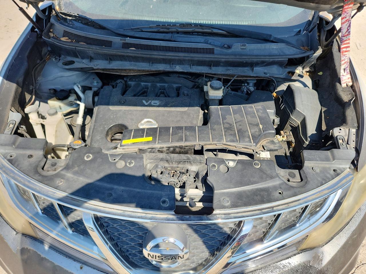 2011 Nissan Murano S Gray vin: JN8AZ1MU6BW059863