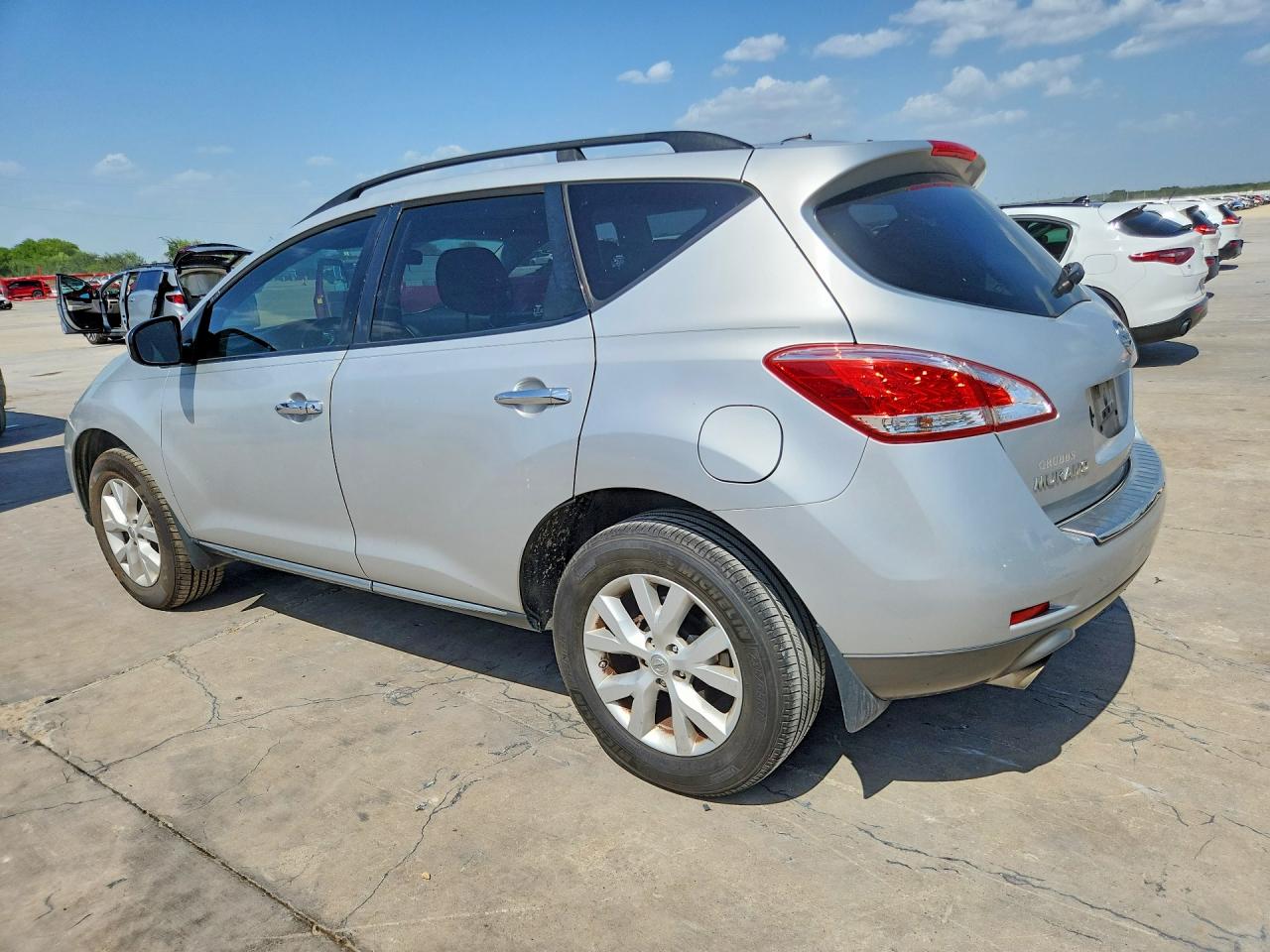 2011 Nissan Murano S Silver vin: JN8AZ1MU6BW067204