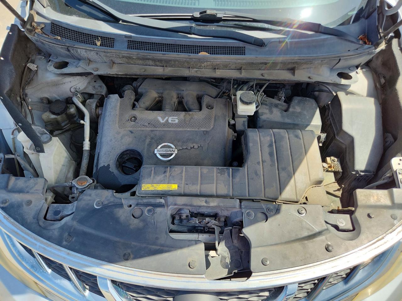 2011 Nissan Murano S Silver vin: JN8AZ1MU6BW067204