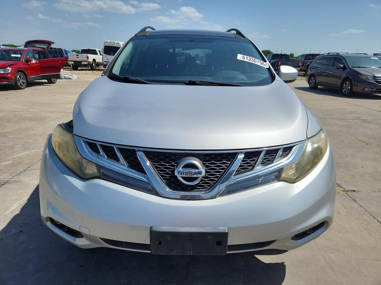 2011 Nissan Murano S Silver vin: JN8AZ1MU6BW067204