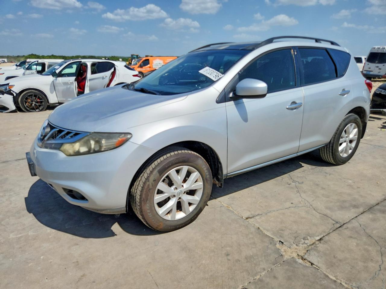 2011 Nissan Murano S Silver vin: JN8AZ1MU6BW067204