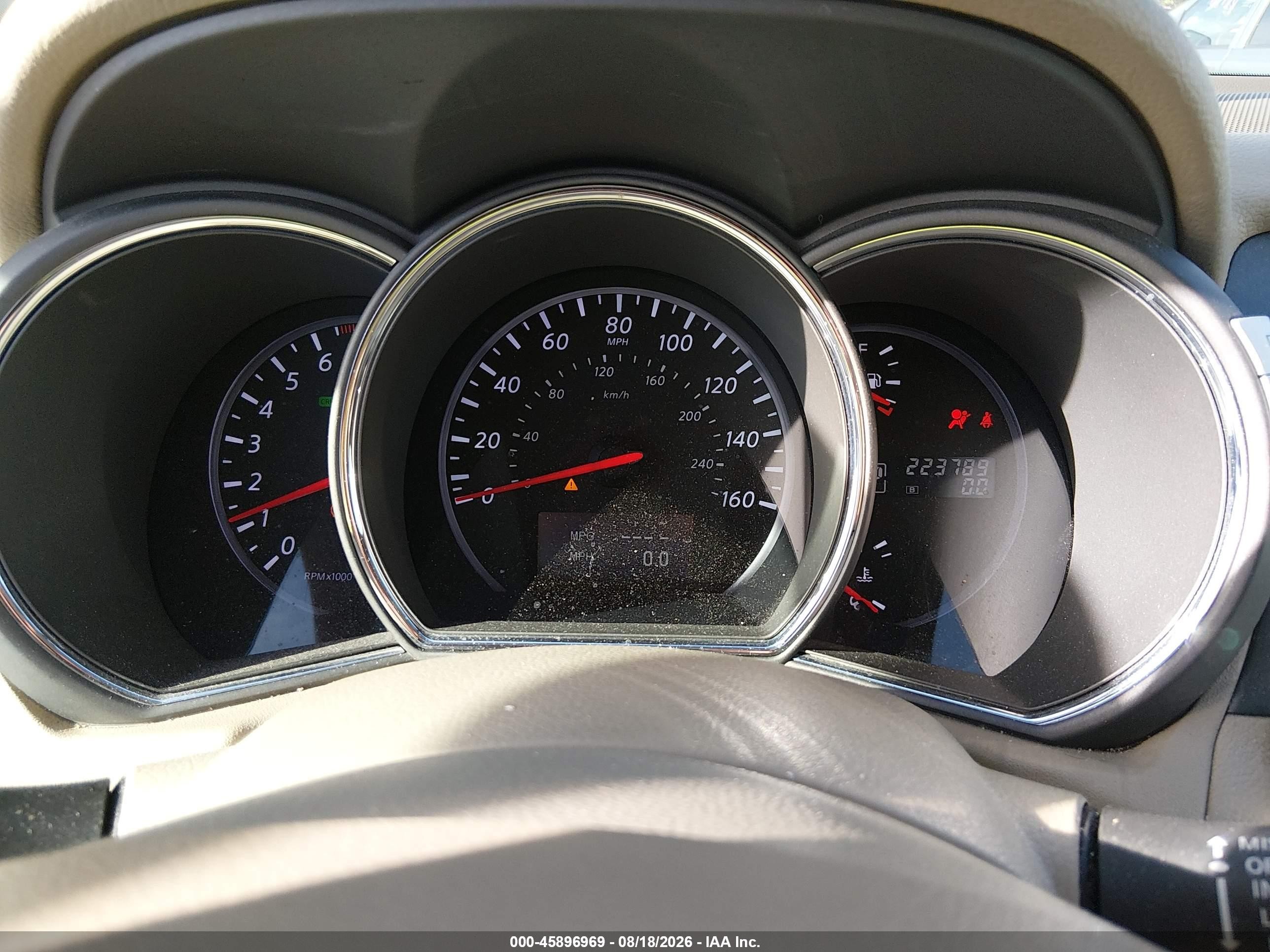 2012 Nissan Murano S White vin: JN8AZ1MU6CW105256
