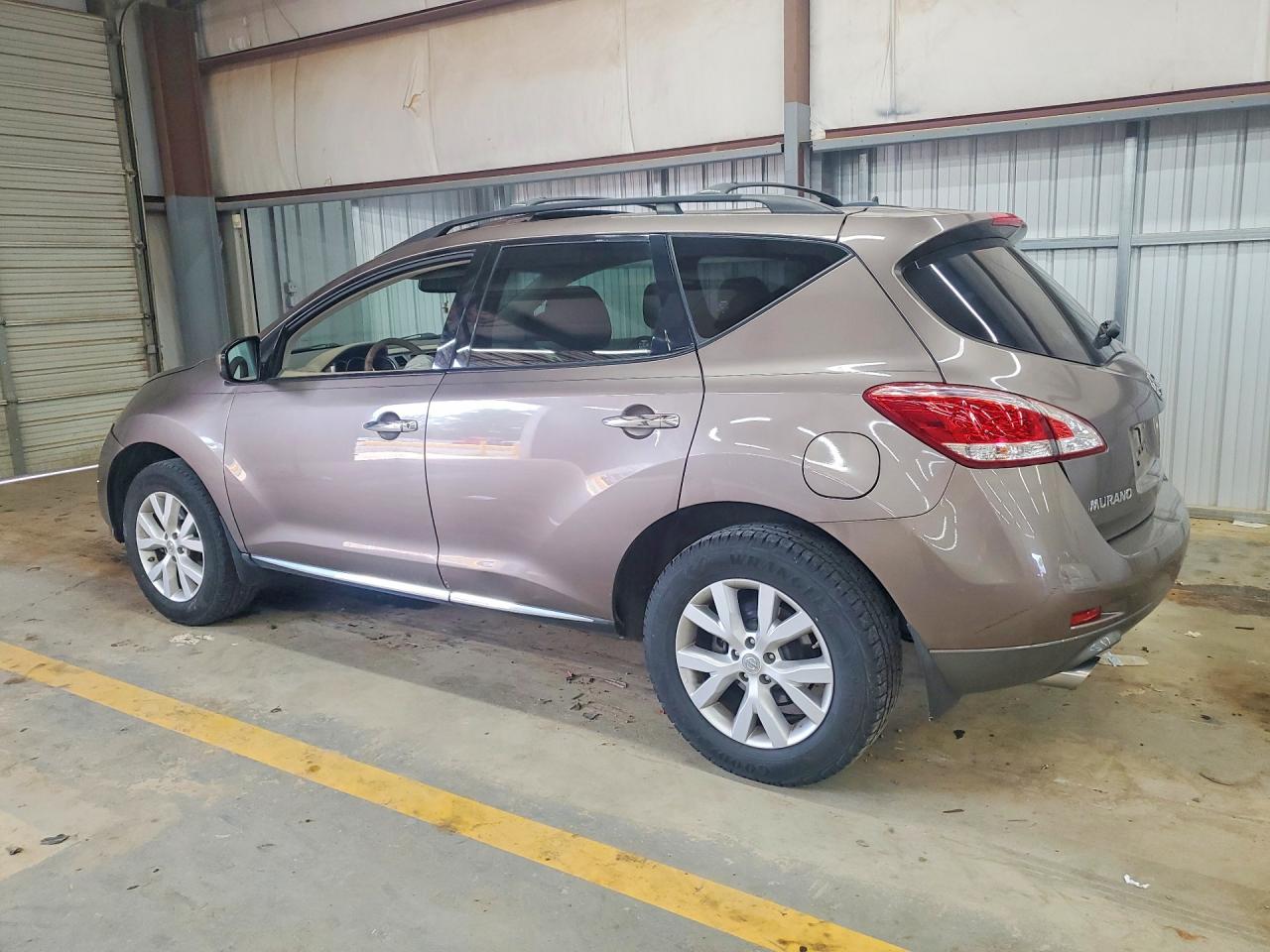 2012 Nissan Murano S Brown vin: JN8AZ1MU6CW111820