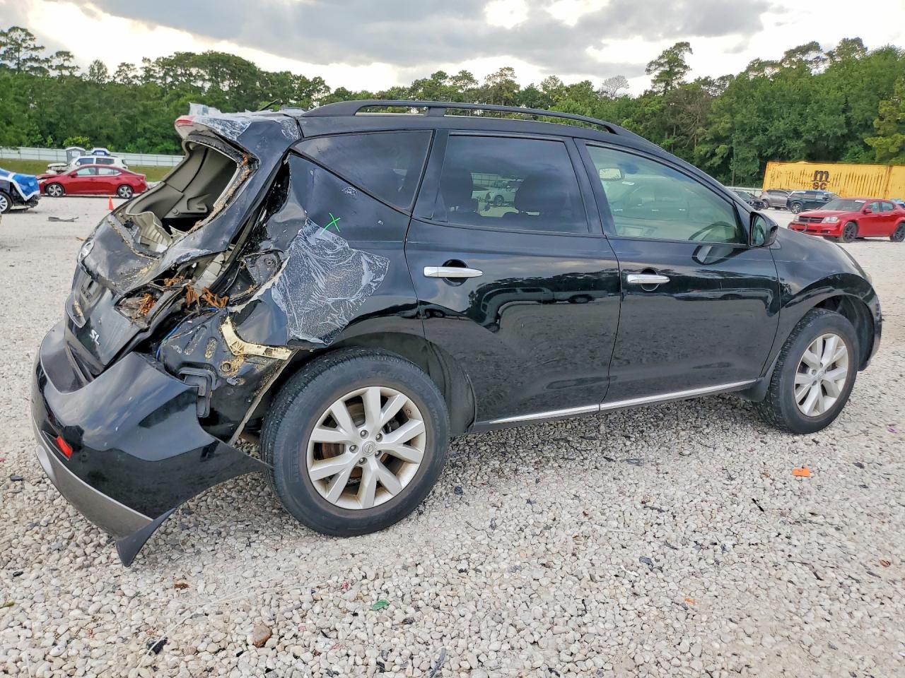 2013 Nissan Murano S Черный vin: JN8AZ1MU6DW205097