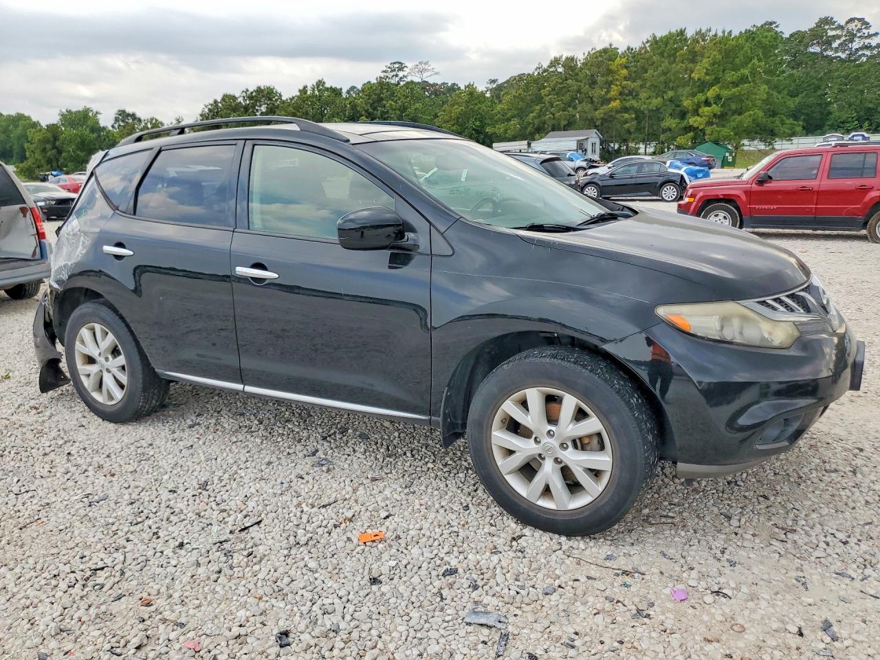 2013 Nissan Murano S Черный vin: JN8AZ1MU6DW205097