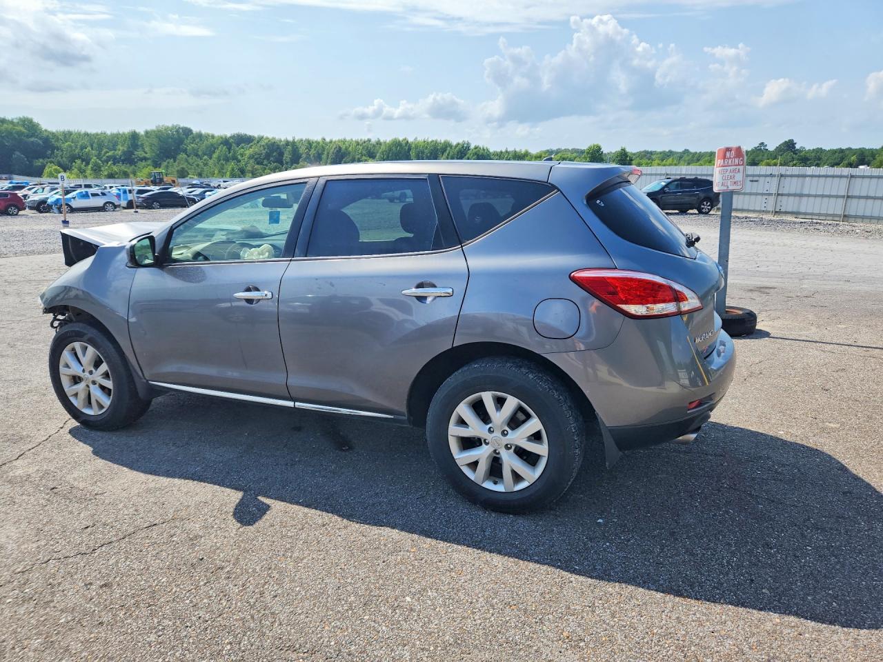 2013 Nissan Murano S Серый vin: JN8AZ1MU6DW207724