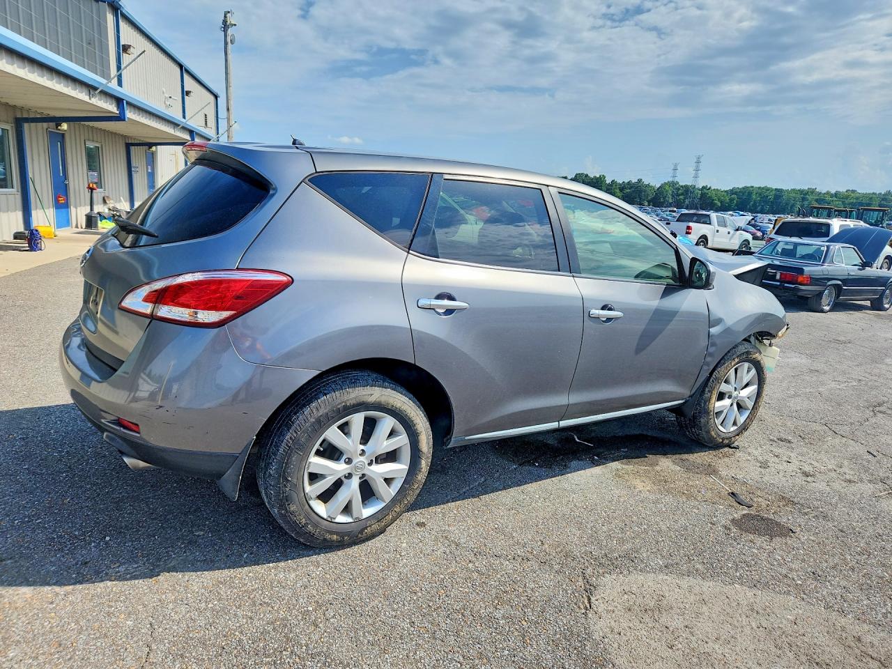 2013 Nissan Murano S Серый vin: JN8AZ1MU6DW207724