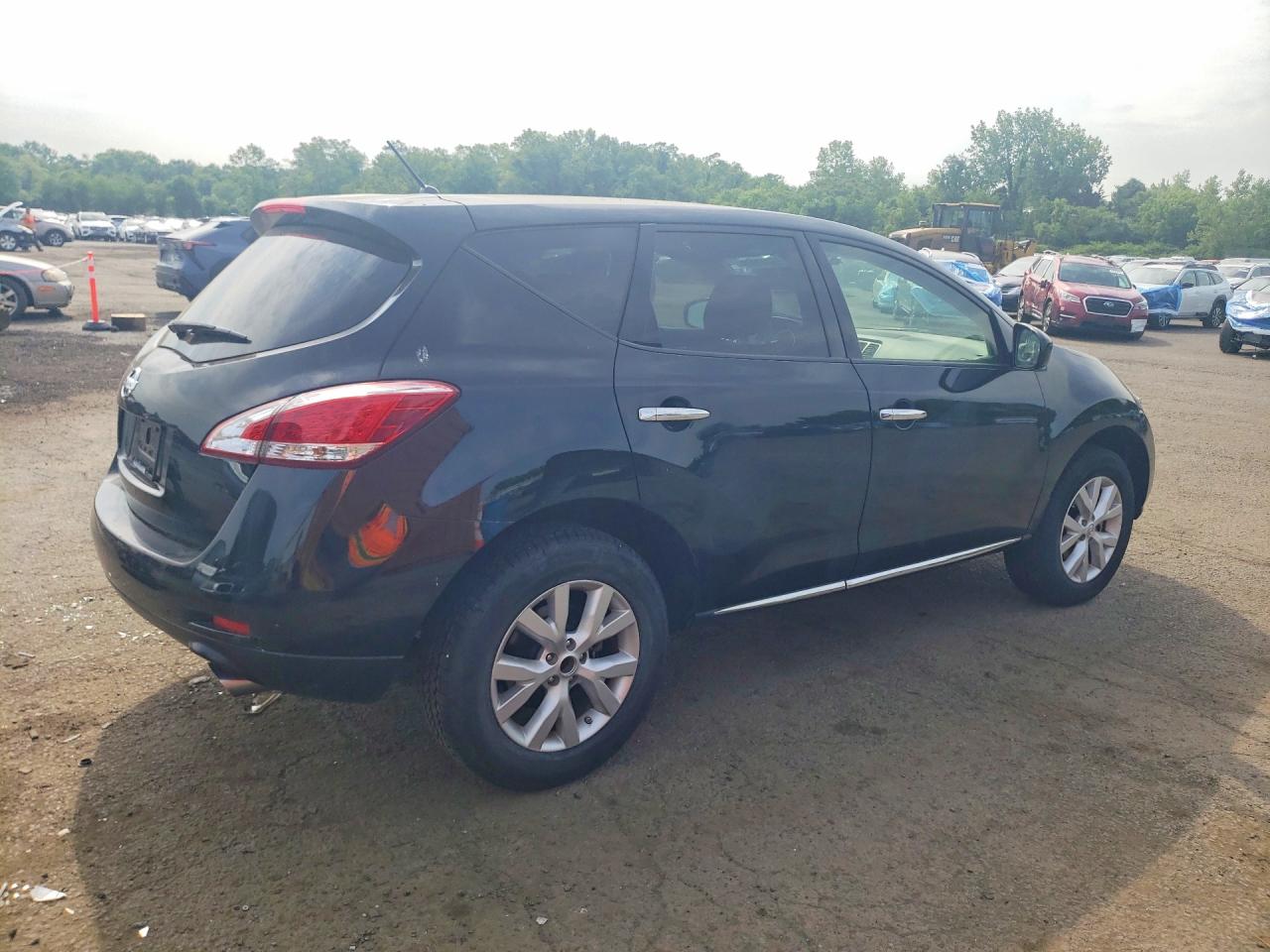 2013 Nissan Murano S Black vin: JN8AZ1MU6DW208923