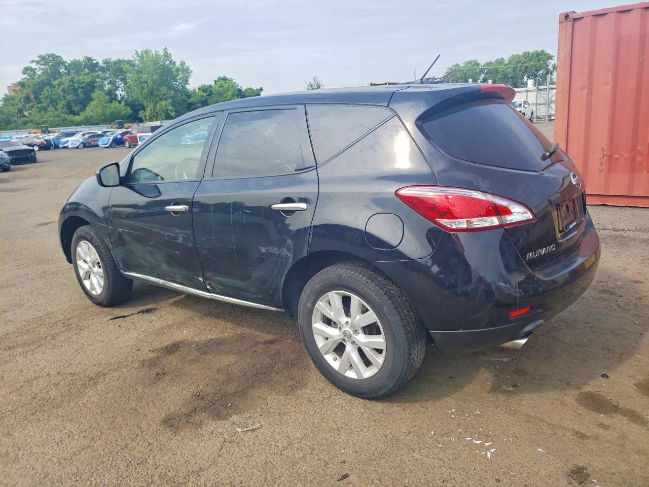 2013 Nissan Murano S Black vin: JN8AZ1MU6DW208923