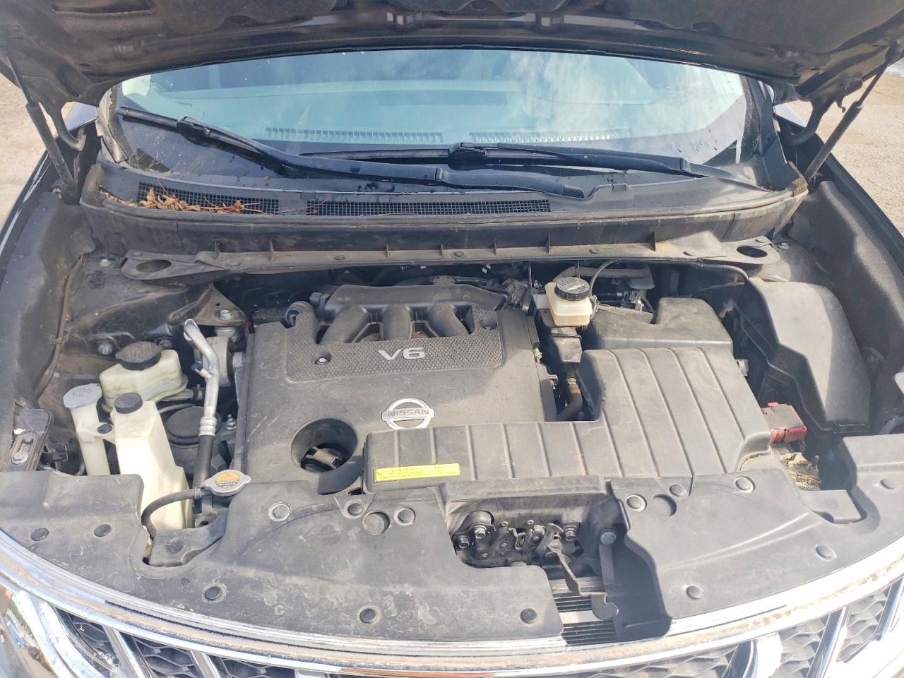 2013 Nissan Murano S Black vin: JN8AZ1MU6DW208923