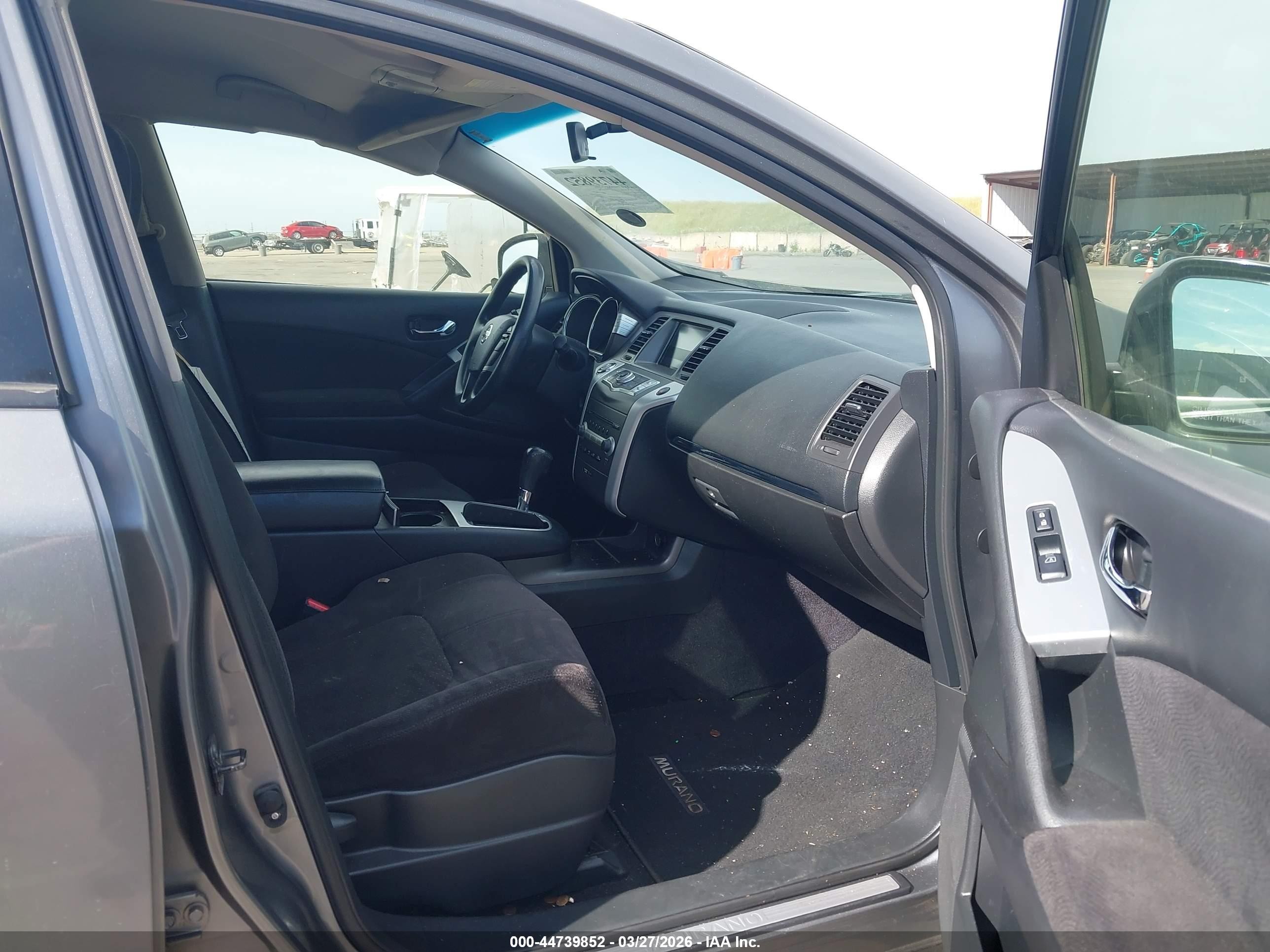 2013 Nissan Murano S Серый vin: JN8AZ1MU6DW211241