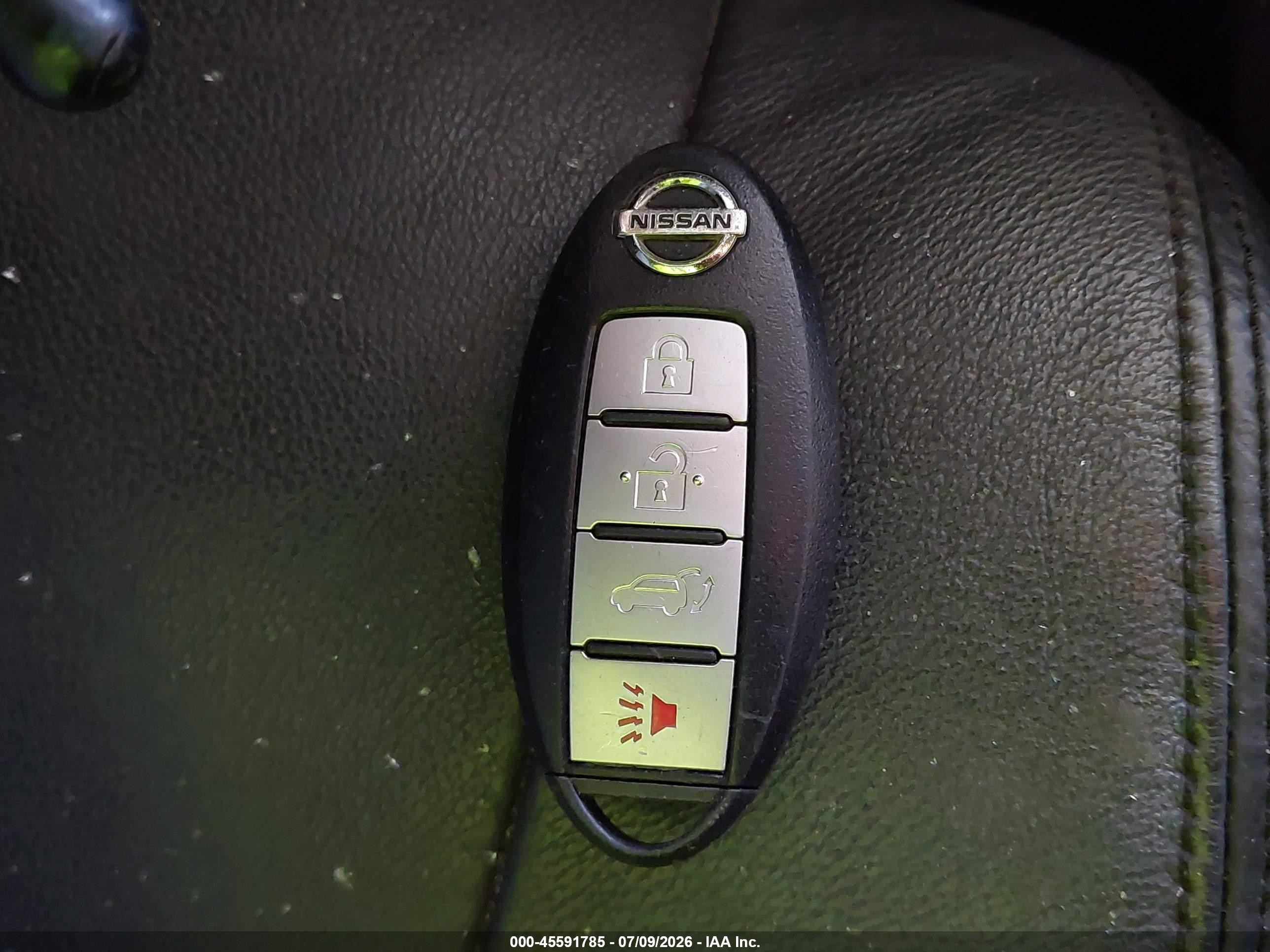 2014 Nissan Murano Sl Black vin: JN8AZ1MU6EW404670