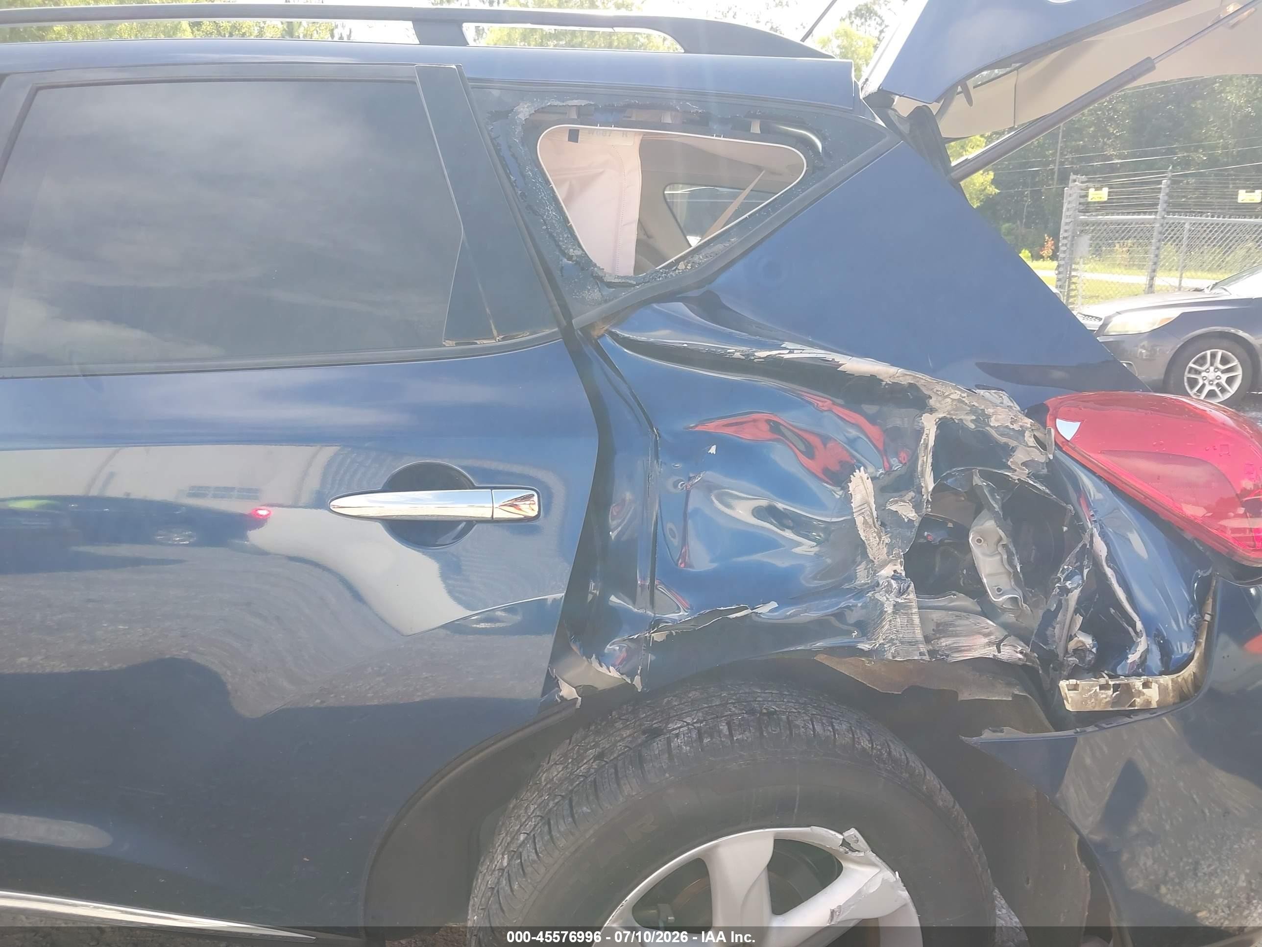 2010 Nissan Murano Sl Blue vin: JN8AZ1MU7AW001727