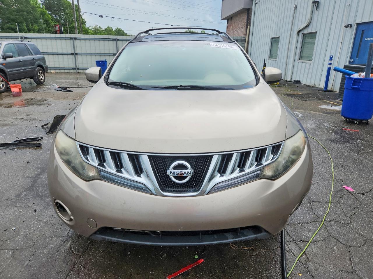 2010 Nissan Murano S Brown vin: JN8AZ1MU7AW011402
